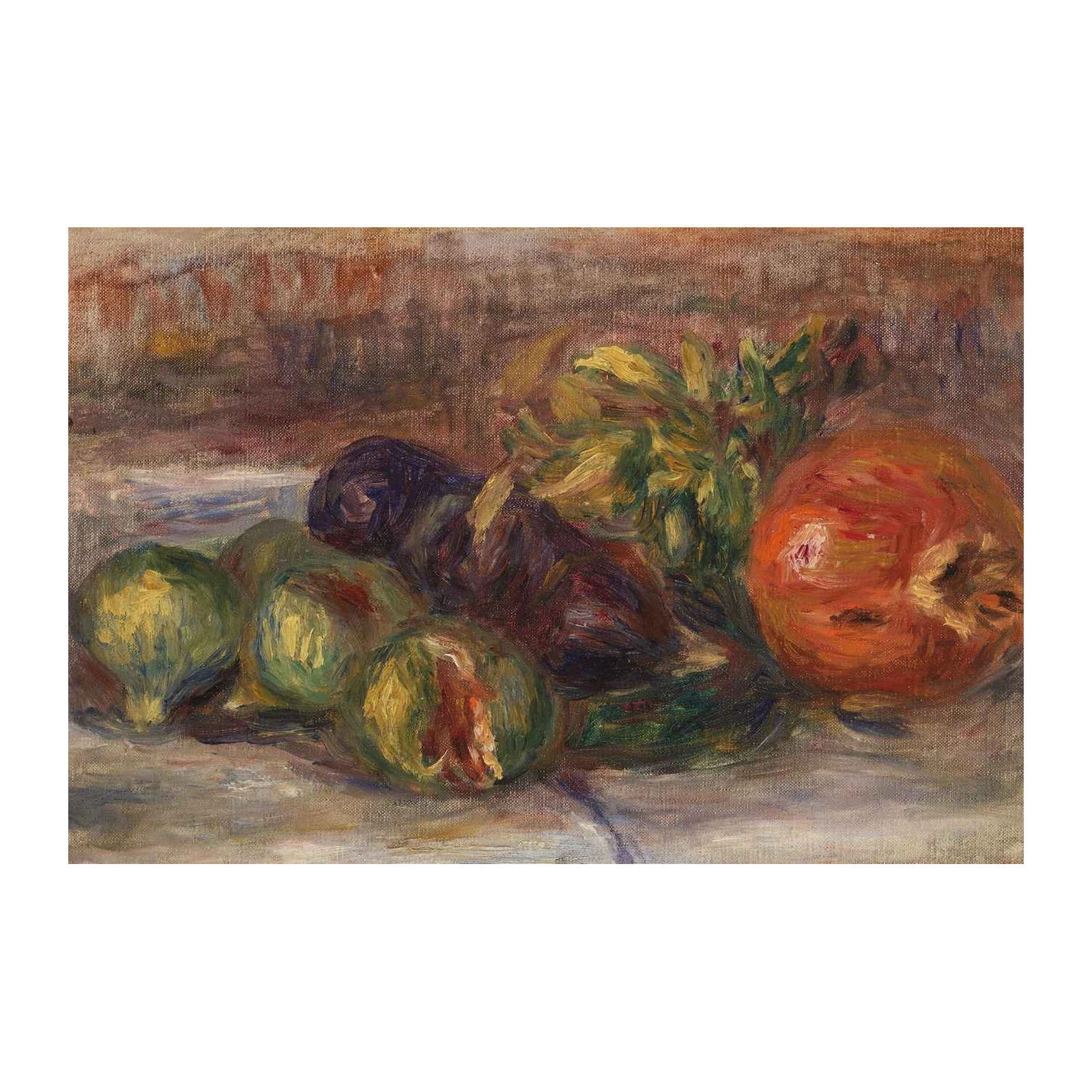 Vibrant Still Life Fruit Bowl Wall Art