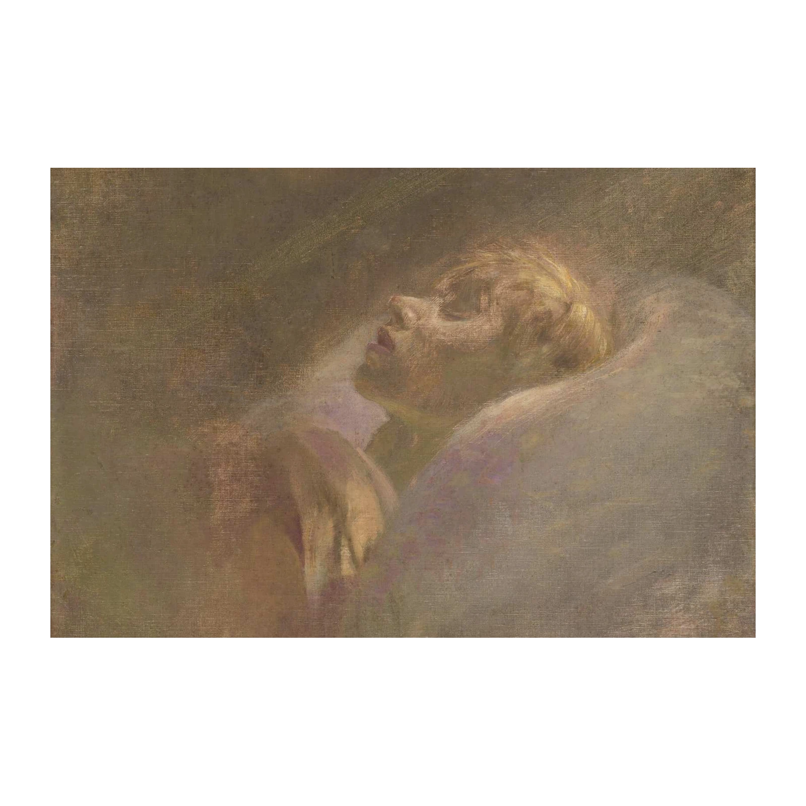 Serene Slumber Portrait Wall Art