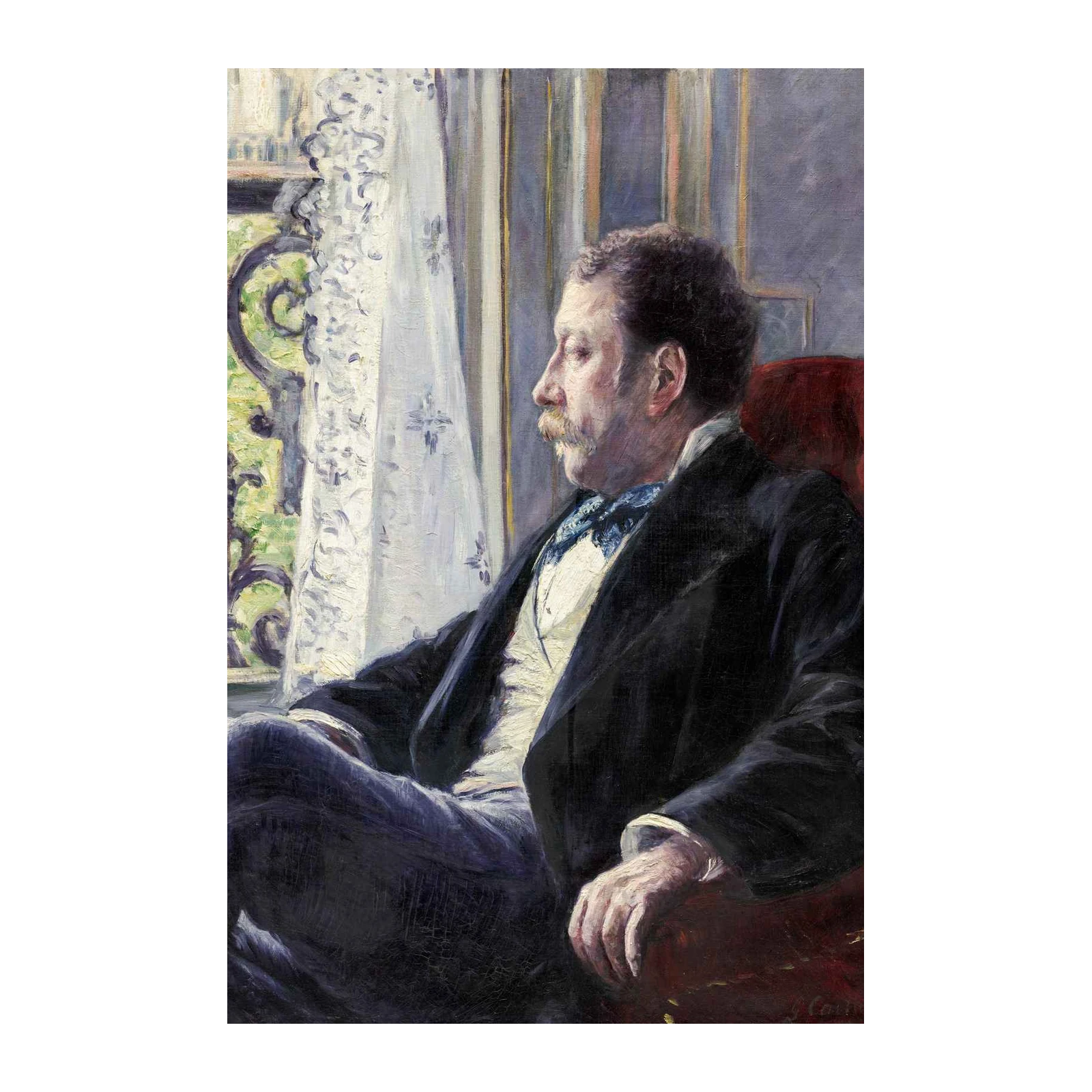 Classic Gentleman Portrait Wall Art