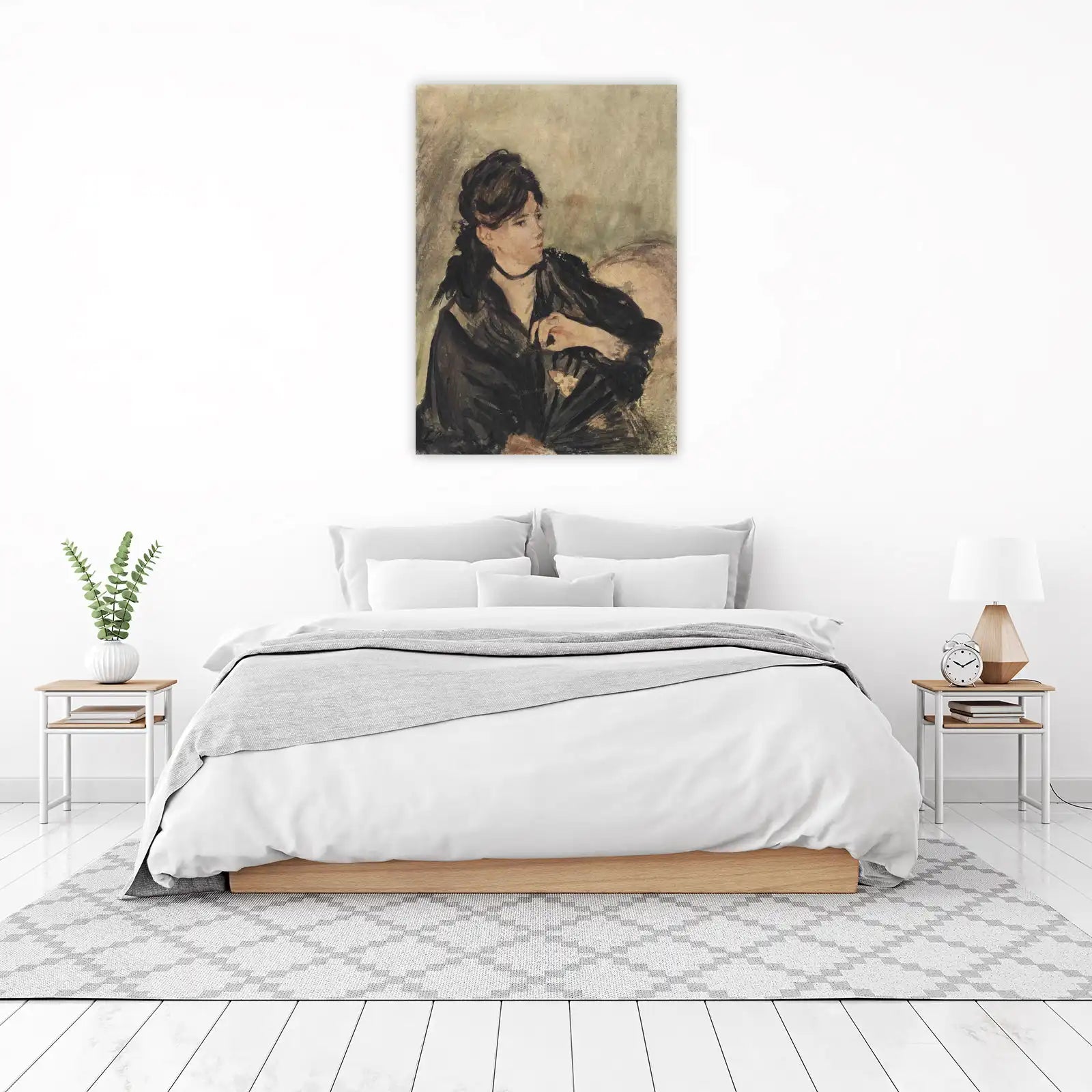 Elegant Woman Portrait Wall Art