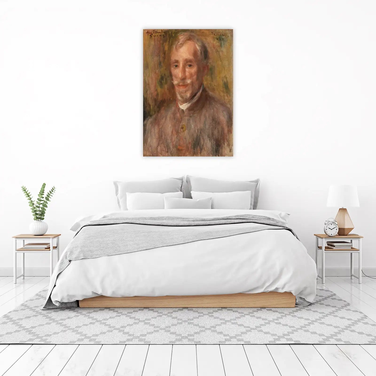 Impressionist Gentleman Portrait Wall Art