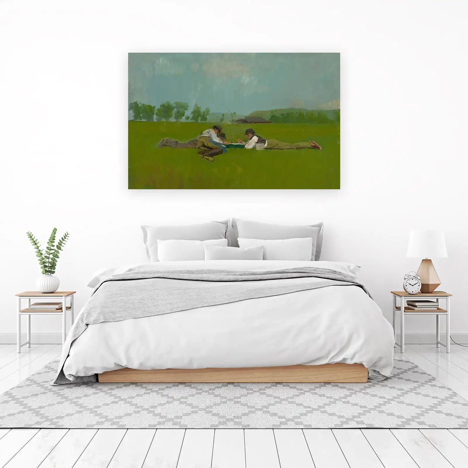 Leisure in the Meadow: Vintage Art Wall Art