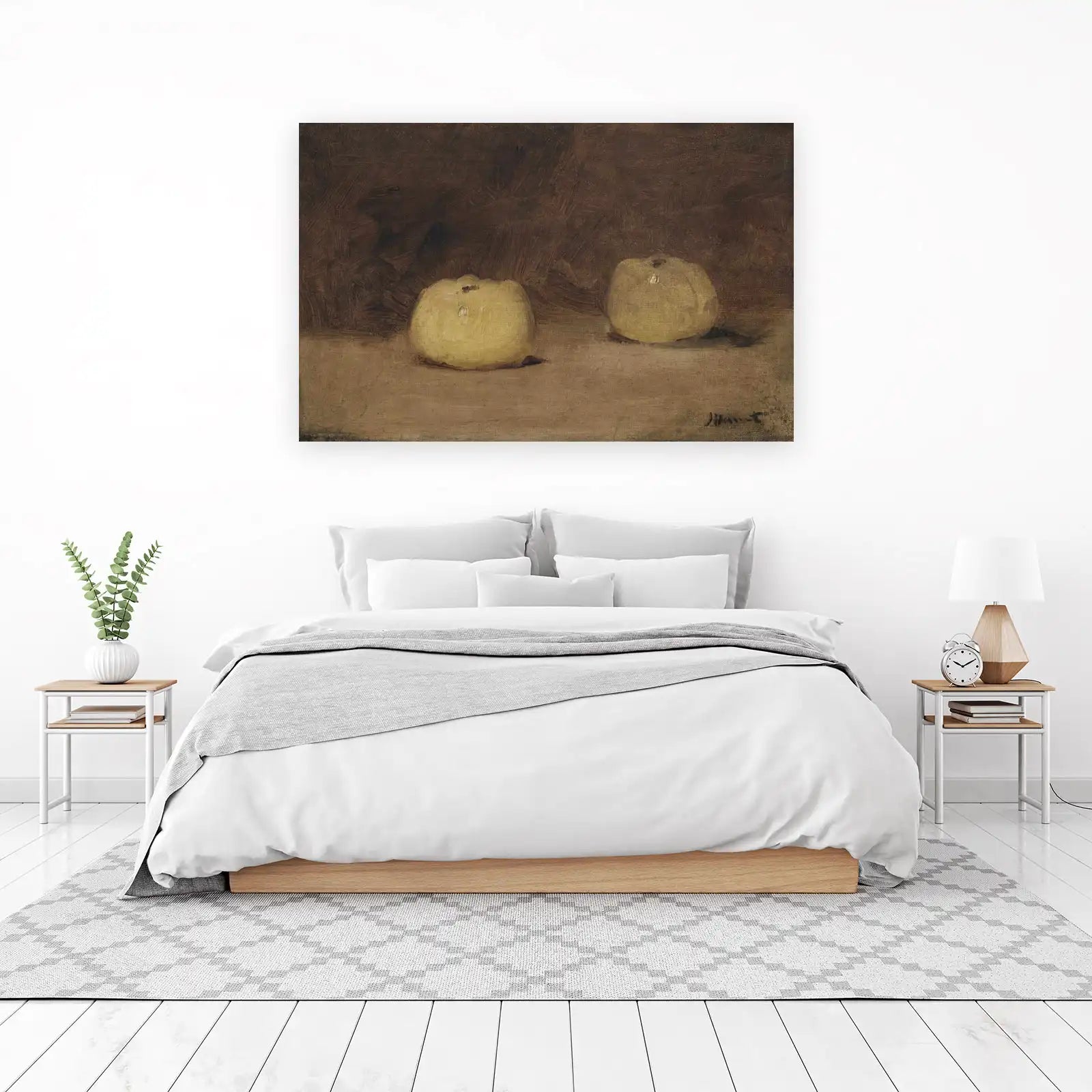 Still Life of Apples Wall Art - Fine Art Fruit Decor