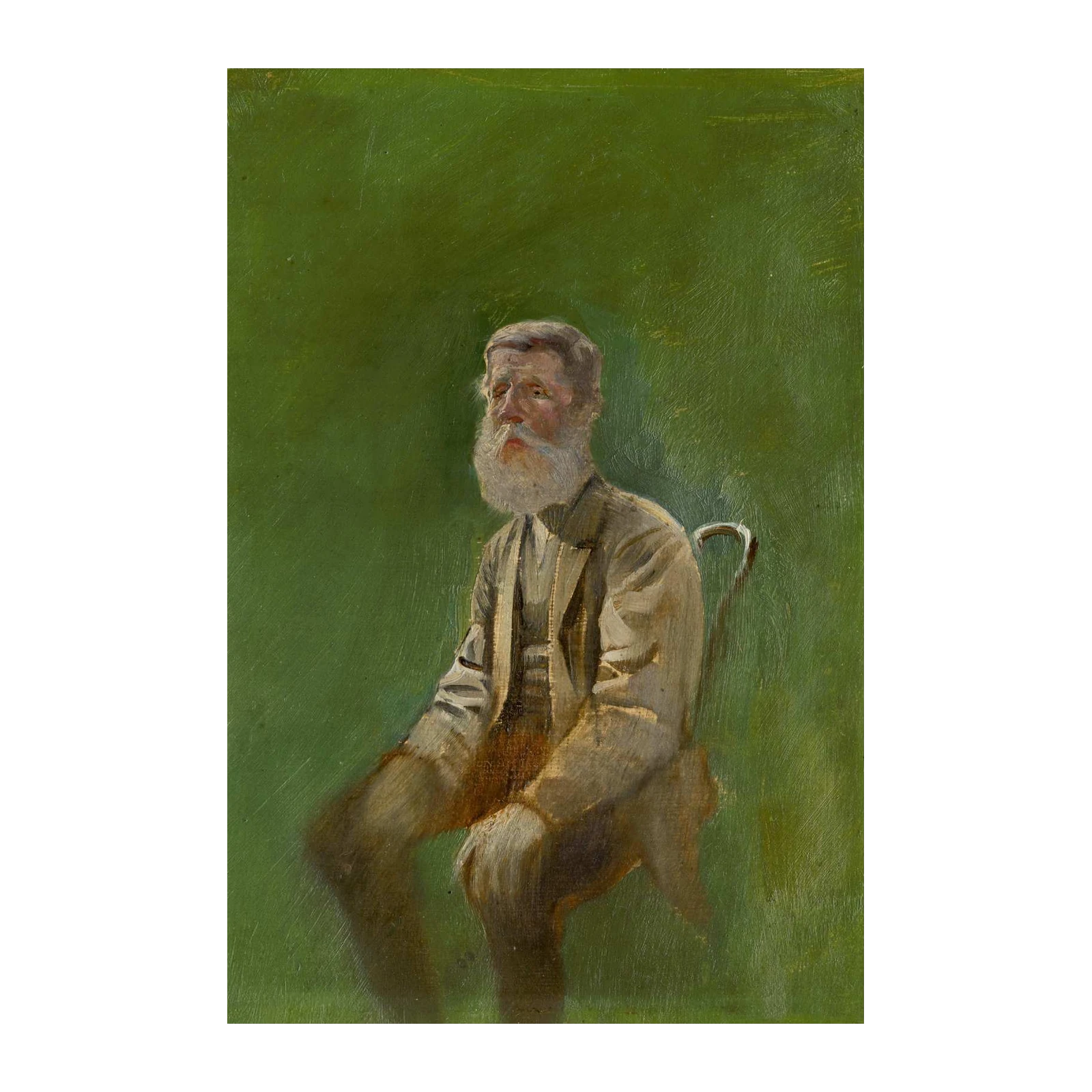 Vintage Gentleman Portrait Wall Art
