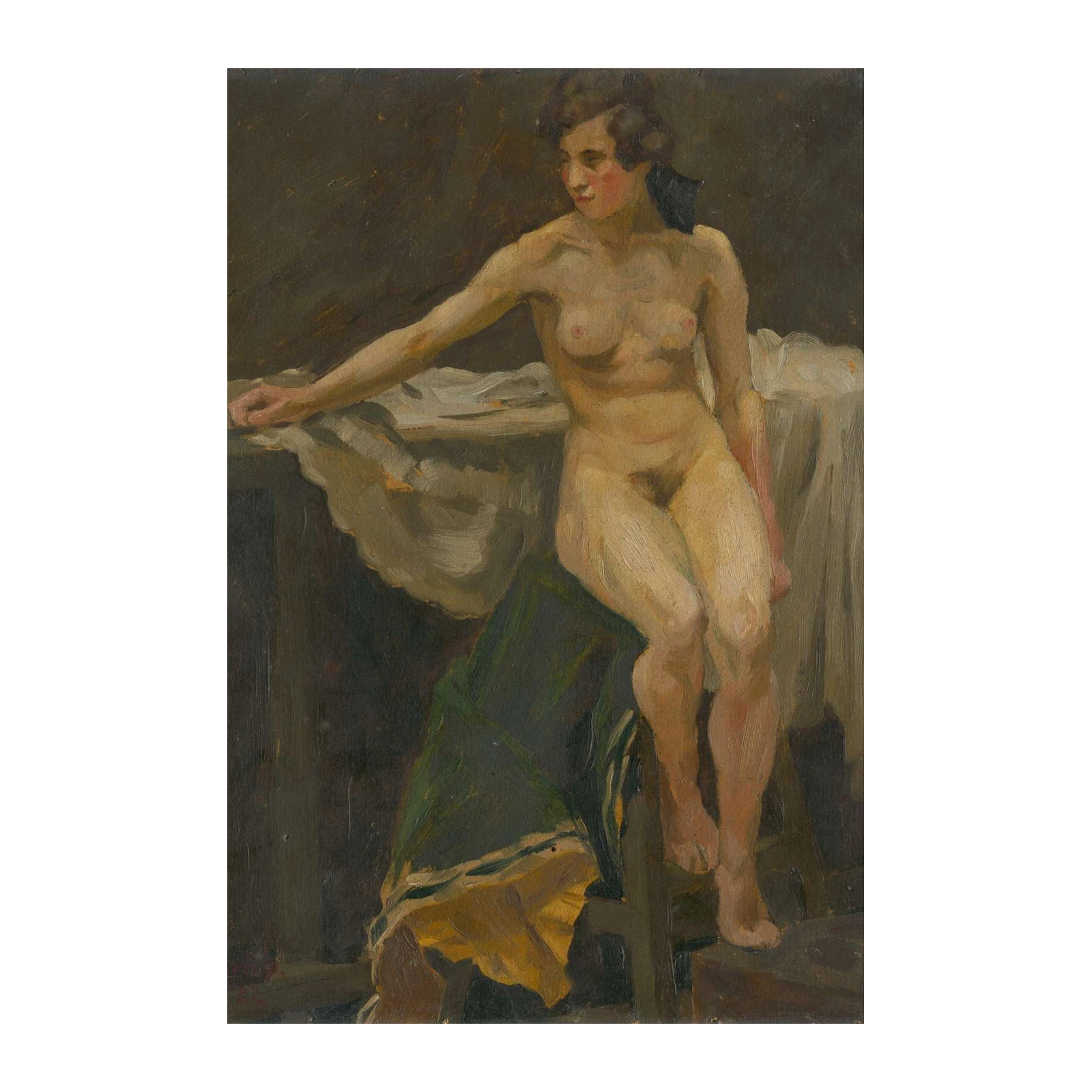 Classic Nude Study Wall Art