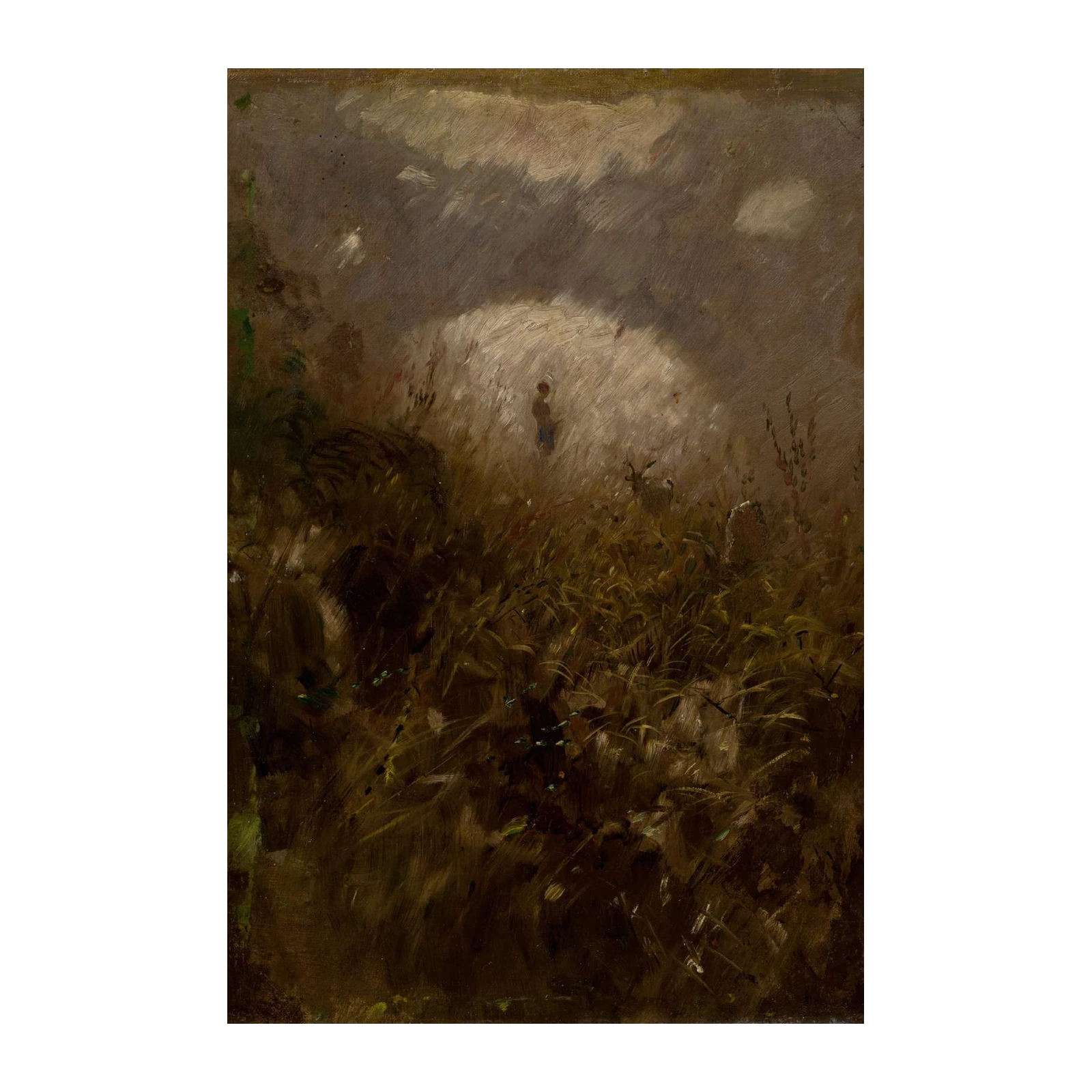 Serene Countryside Landscape Wall Art