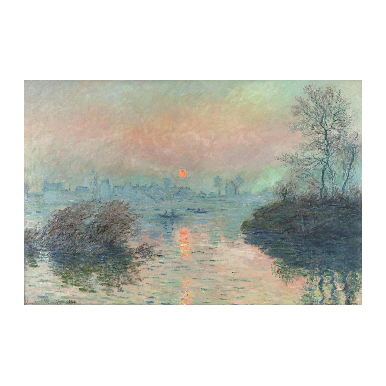 Impressionist Sunrise Serenity Wall Art