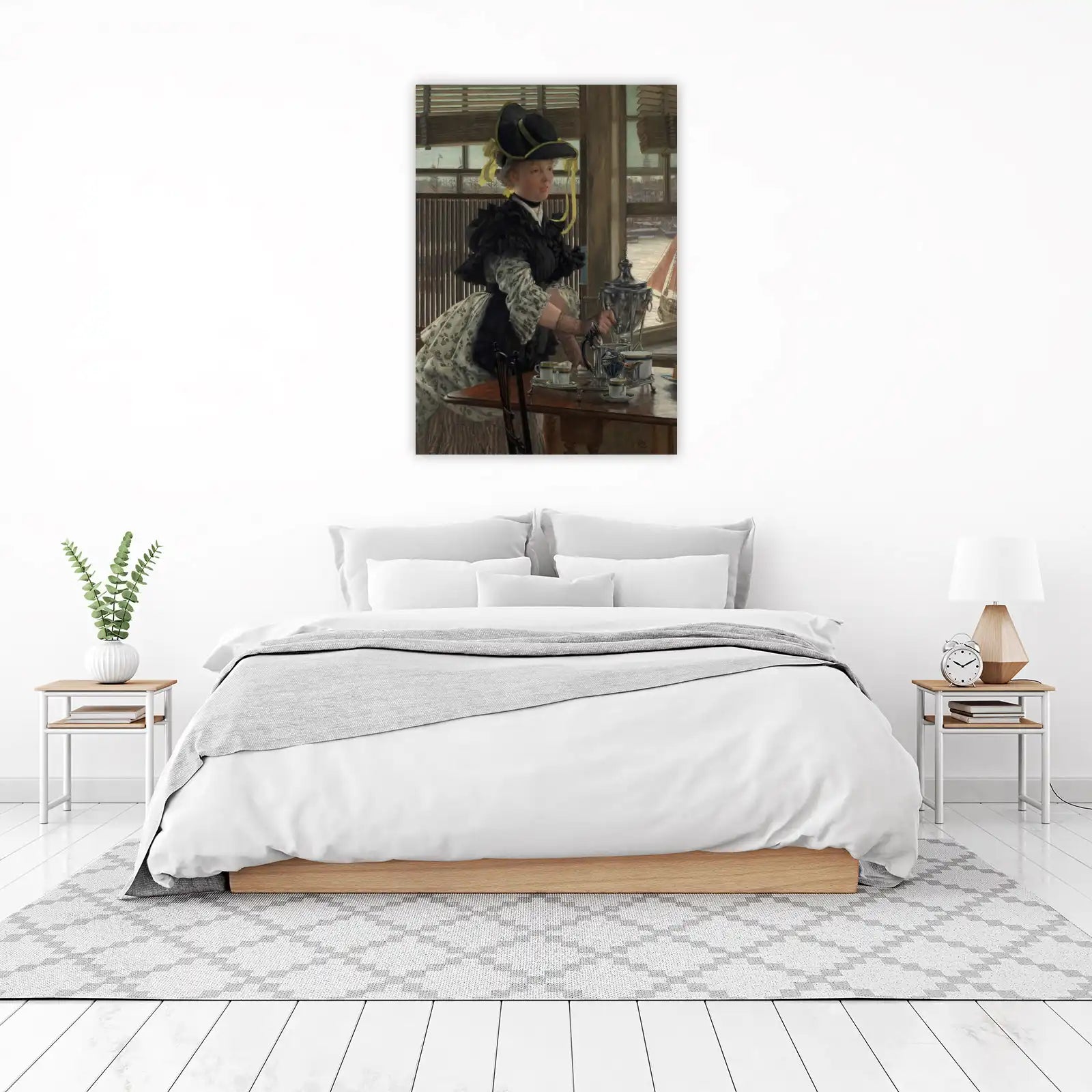 Elegant Victorian Tea Time Wall Art