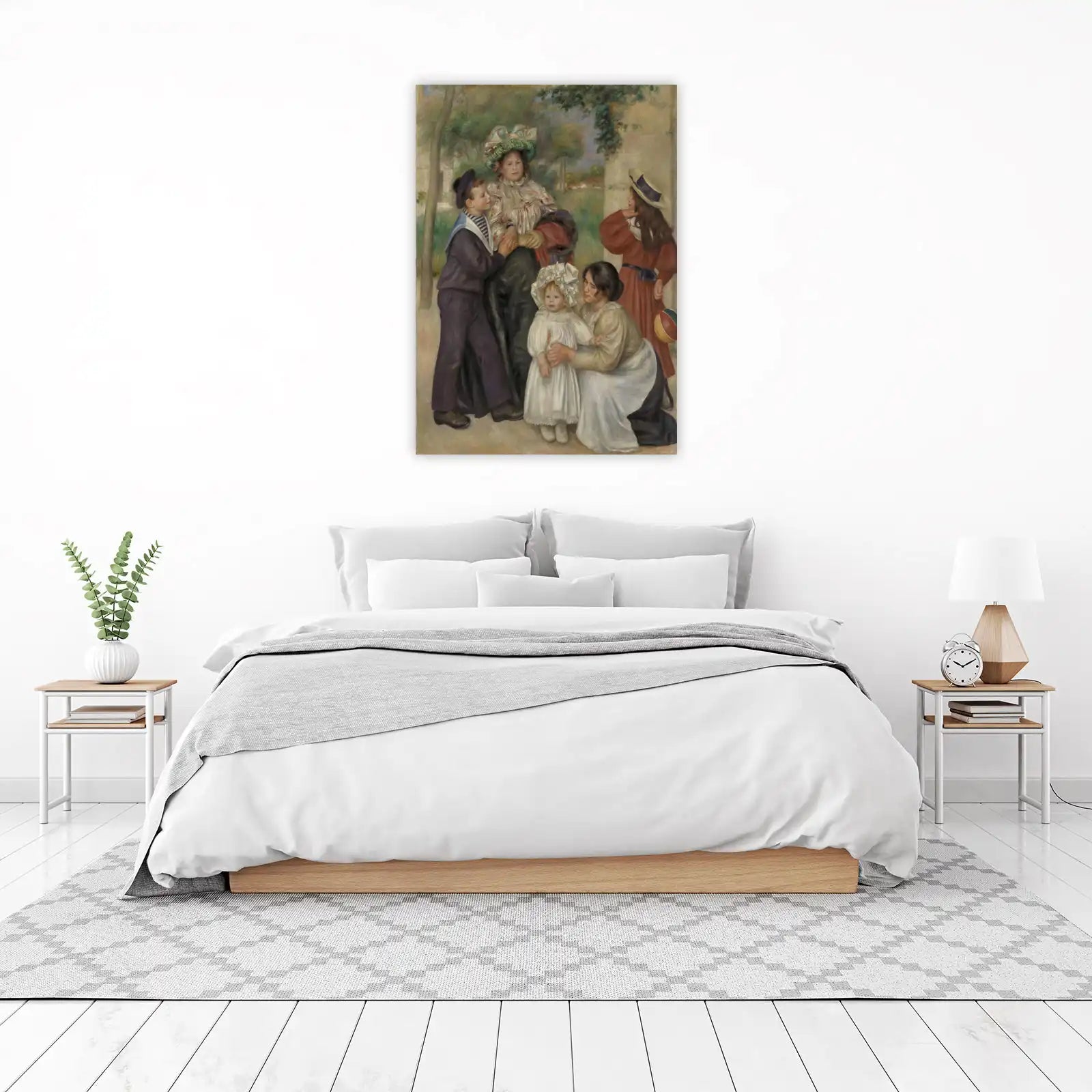 Renoir Family Portrait Impressionist Wall Art