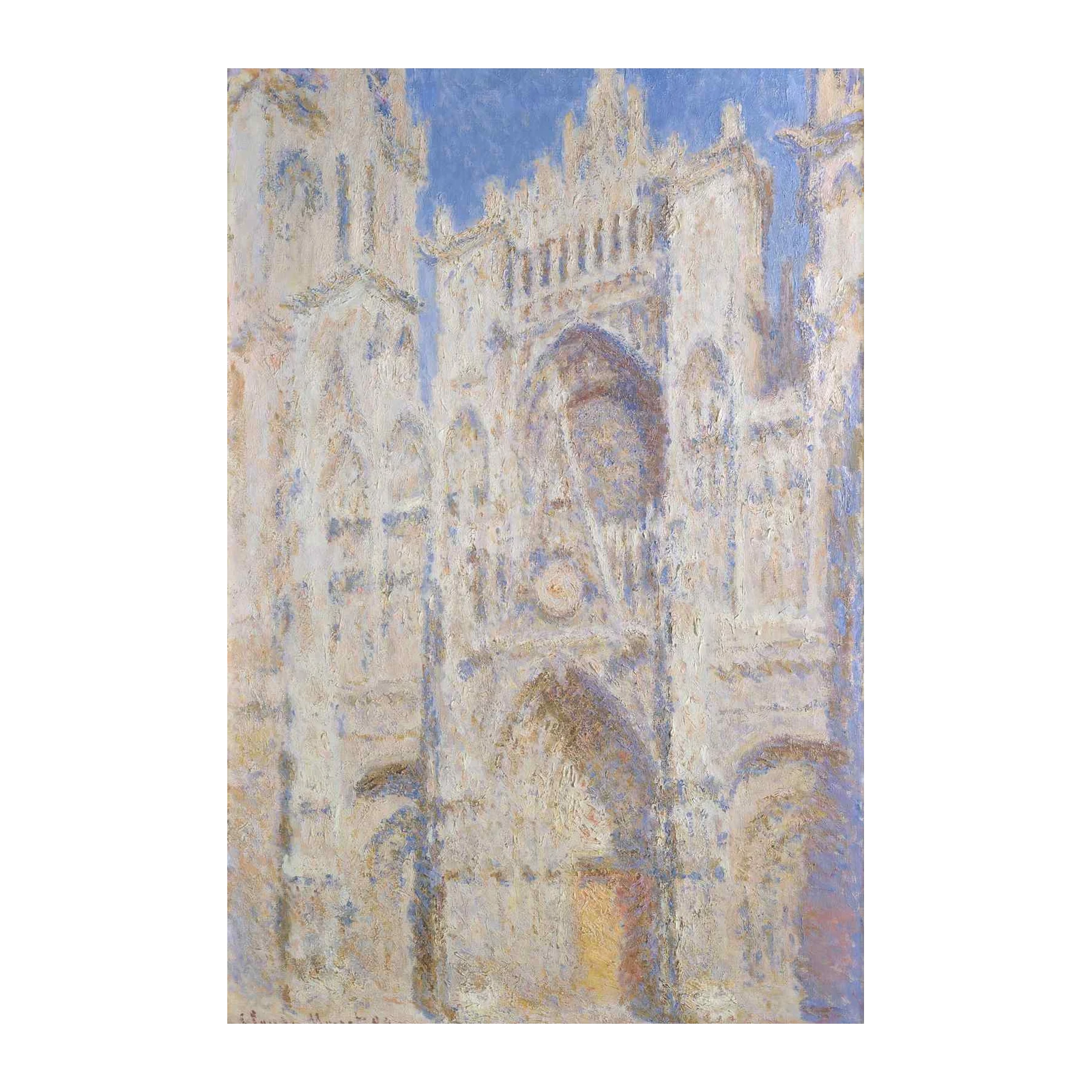 Monet Rouen Cathedral Impression Wall Art