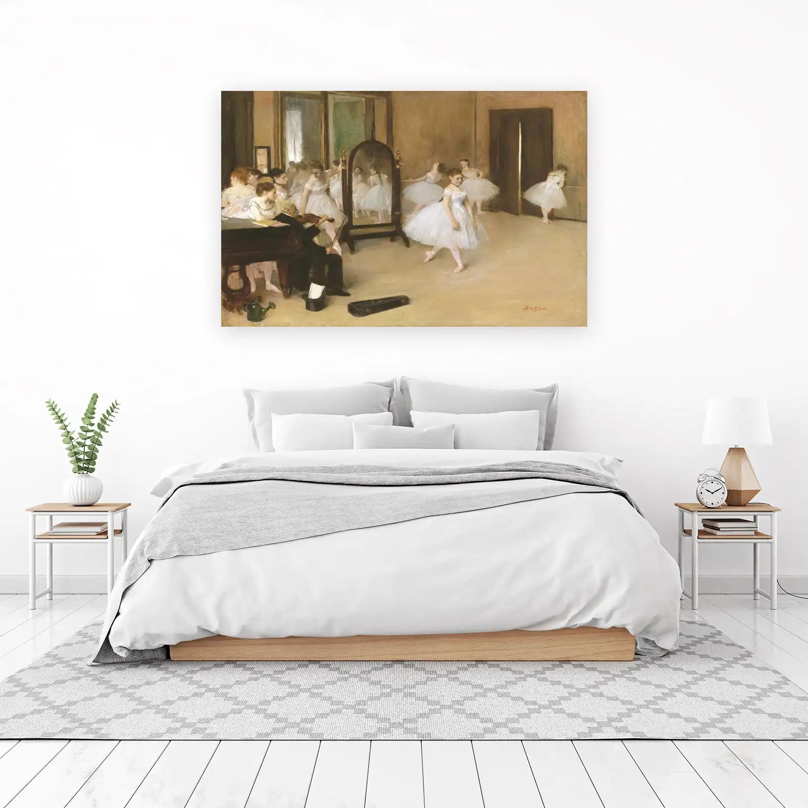 Ballet Rehearsal Impressionist Dance Wall Art