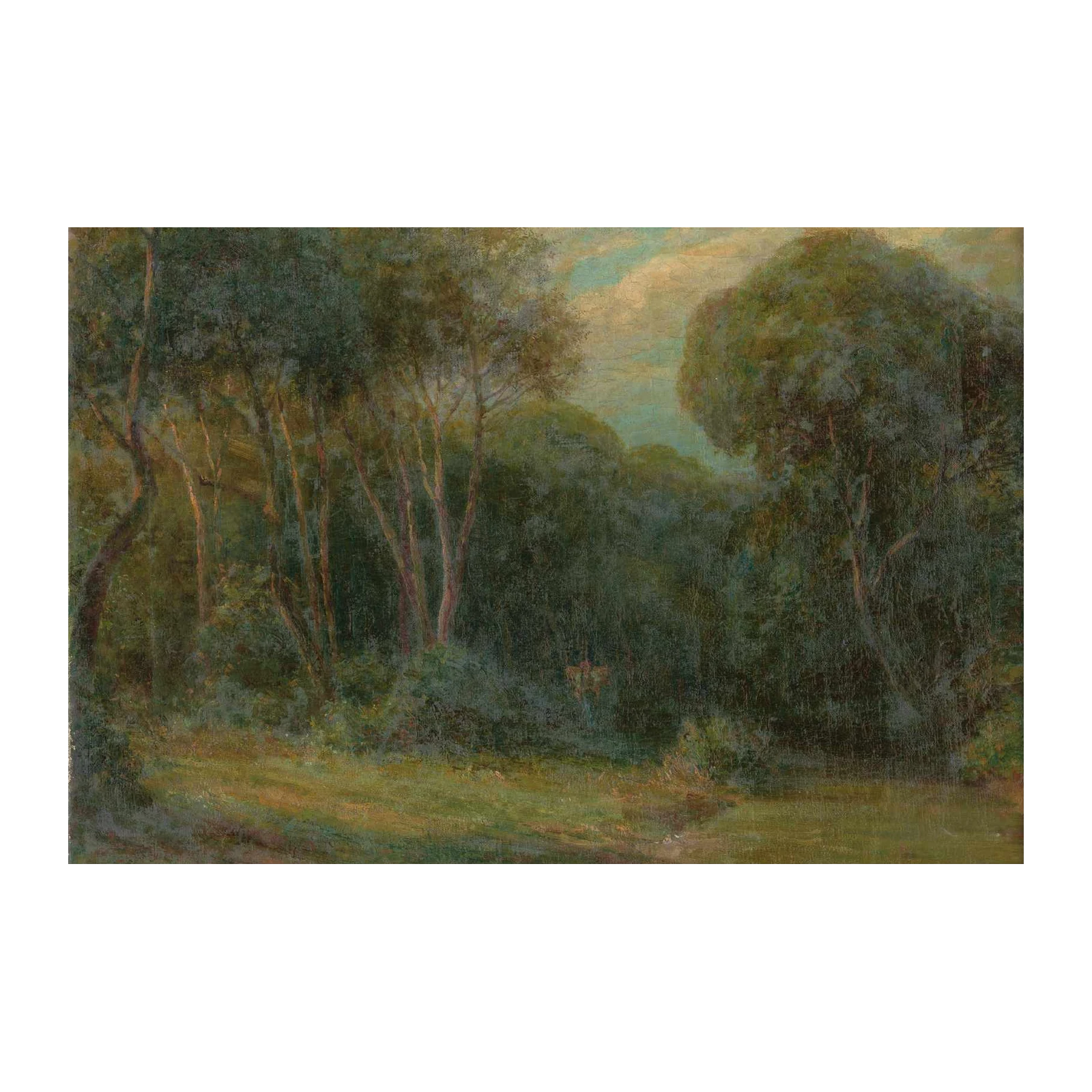 Serene Forest Pathway Wall Art