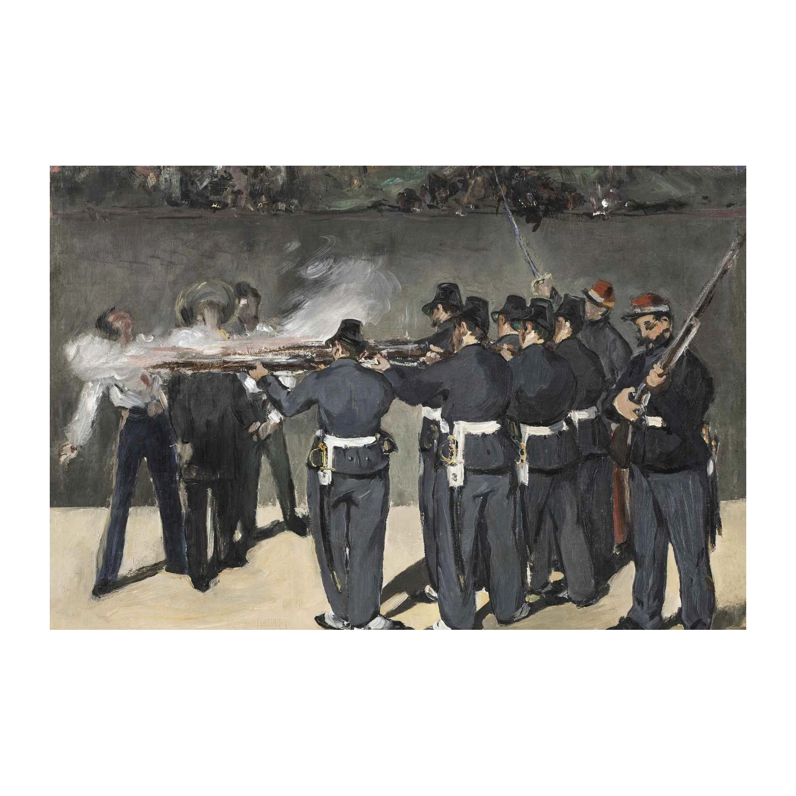 The Execution of Emperor Maximilian Wall Art