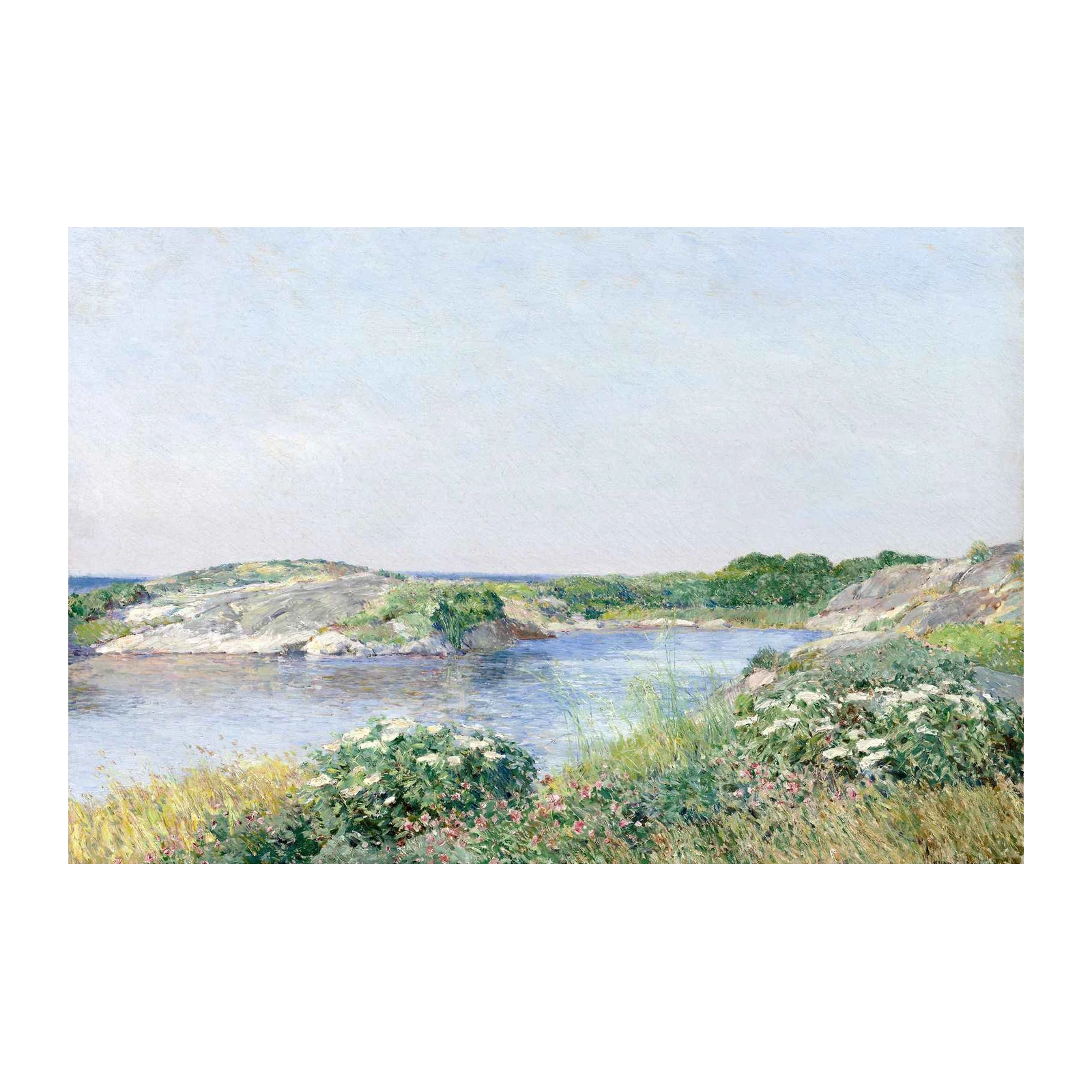 Tranquil Waters Coastal Landscape Wall Art