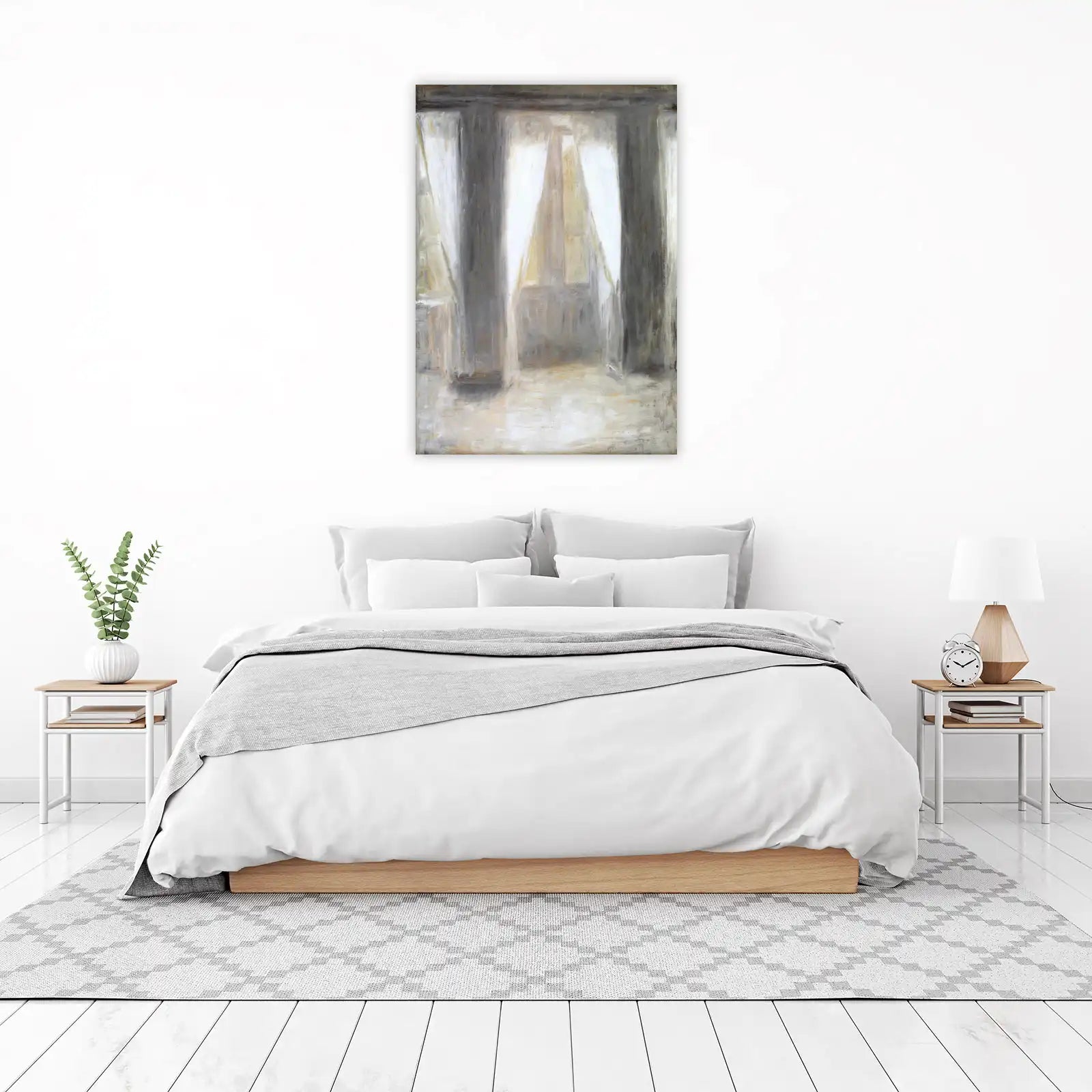 Abstract Light & Shadow Interior Wall Art