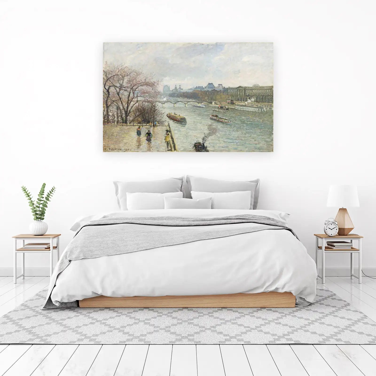 Impressionist Seine River Paris Wall Art