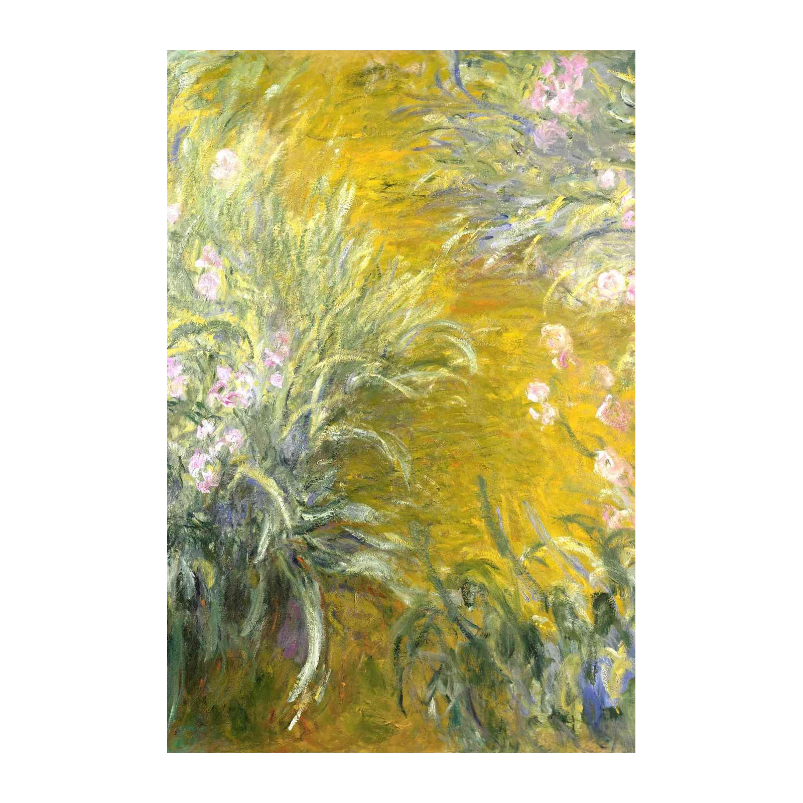 Impressionist Garden Blooms Wall Art