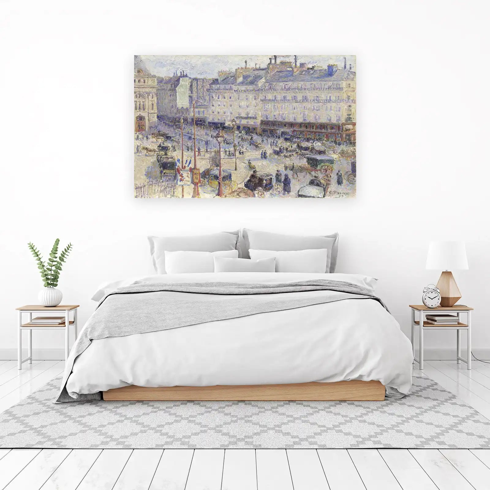 Parisian Boulevard Impressionist Wall Art