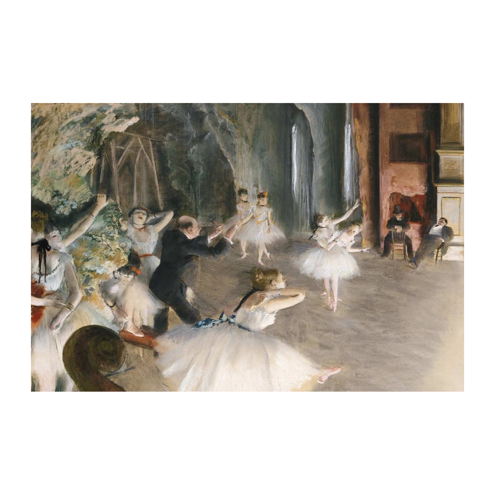 Ballet Rehearsal Edgar Degas Wall Art Wall Art