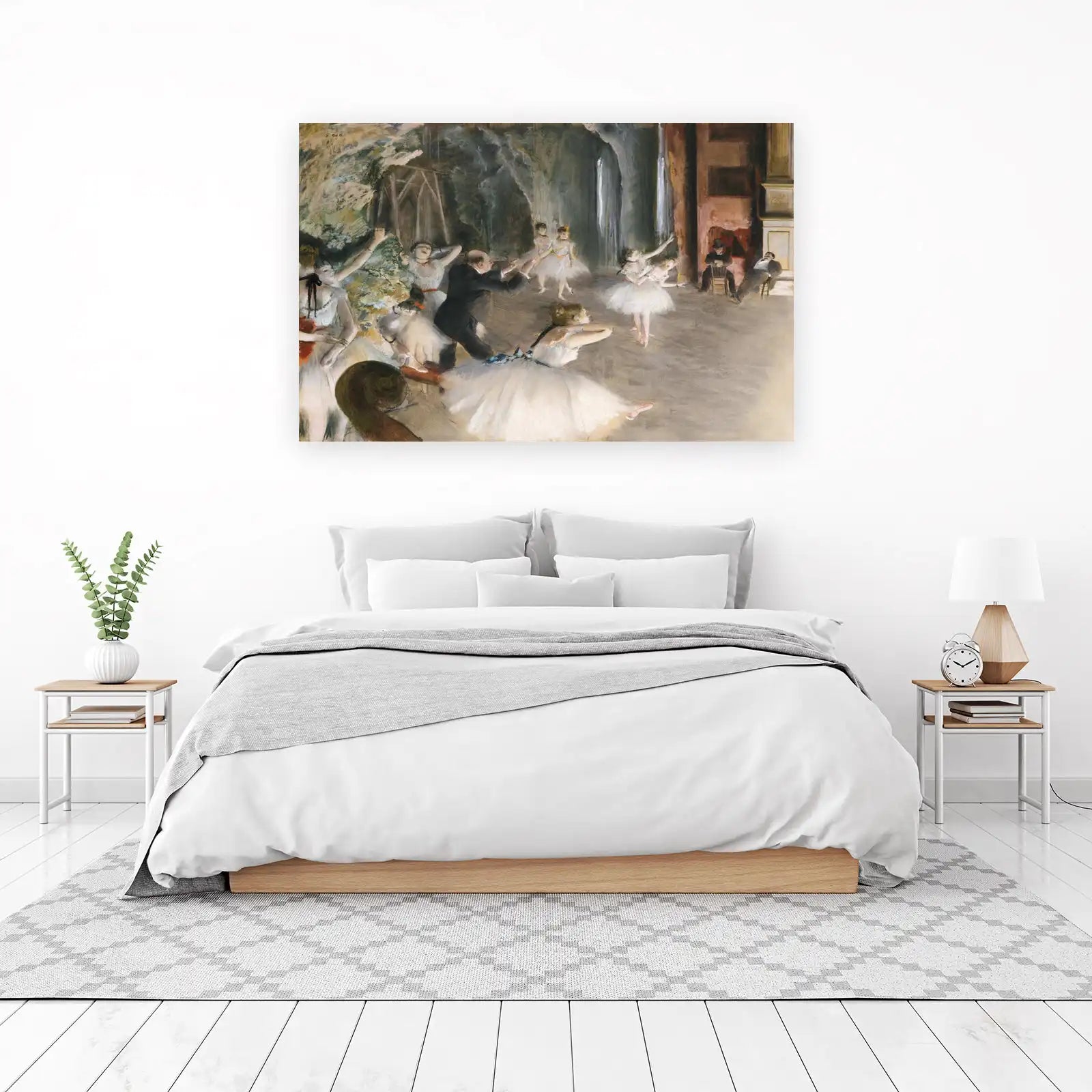 Ballet Rehearsal Edgar Degas Wall Art Wall Art