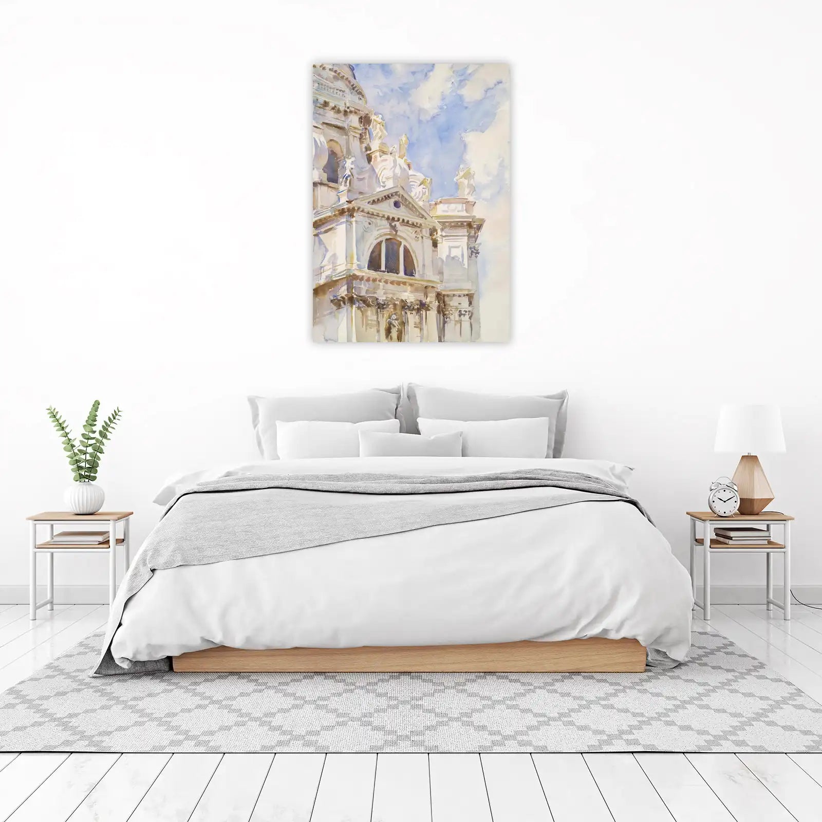 Venetian Architecture Watercolor Wall Art