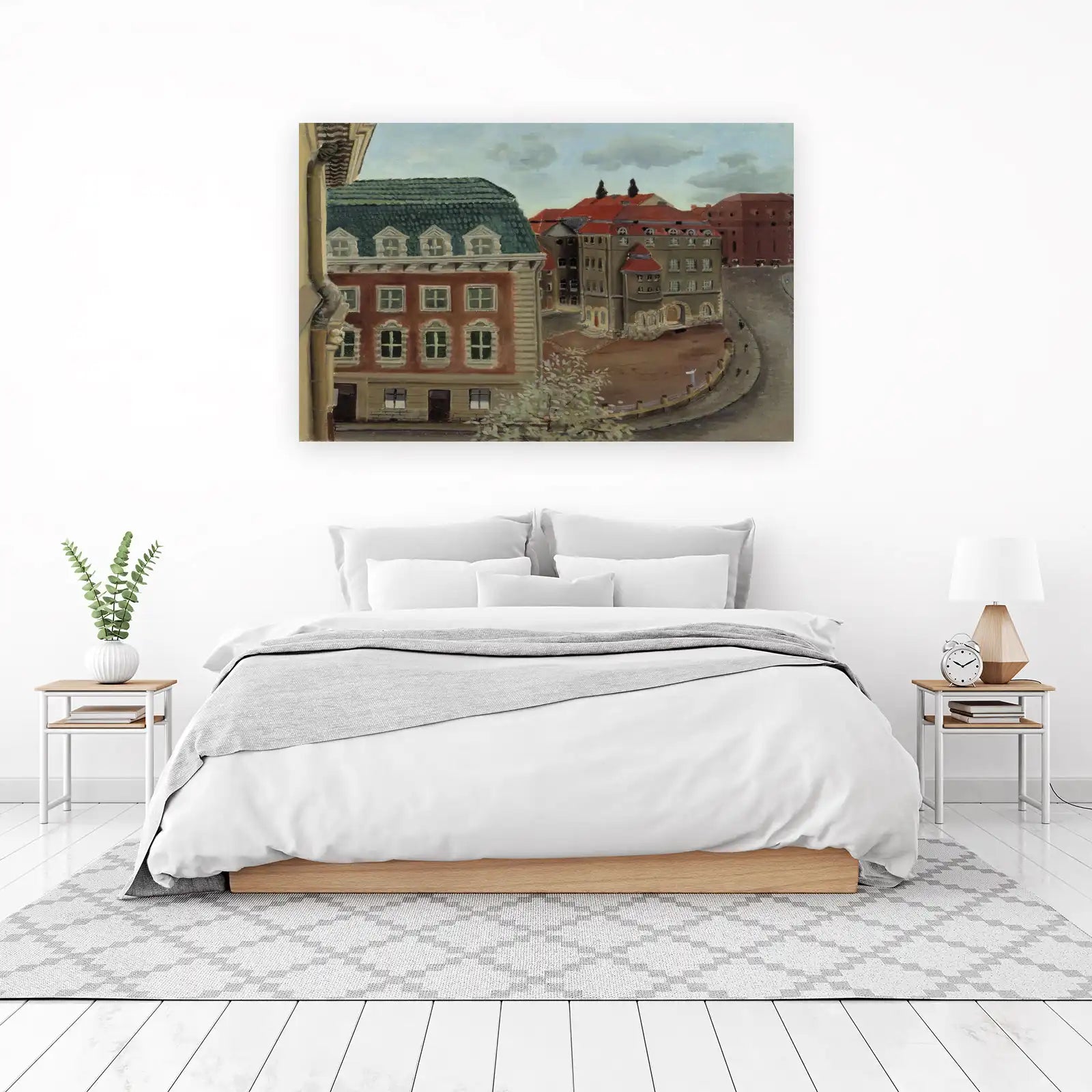 European Cityscape Street Art Wall Art