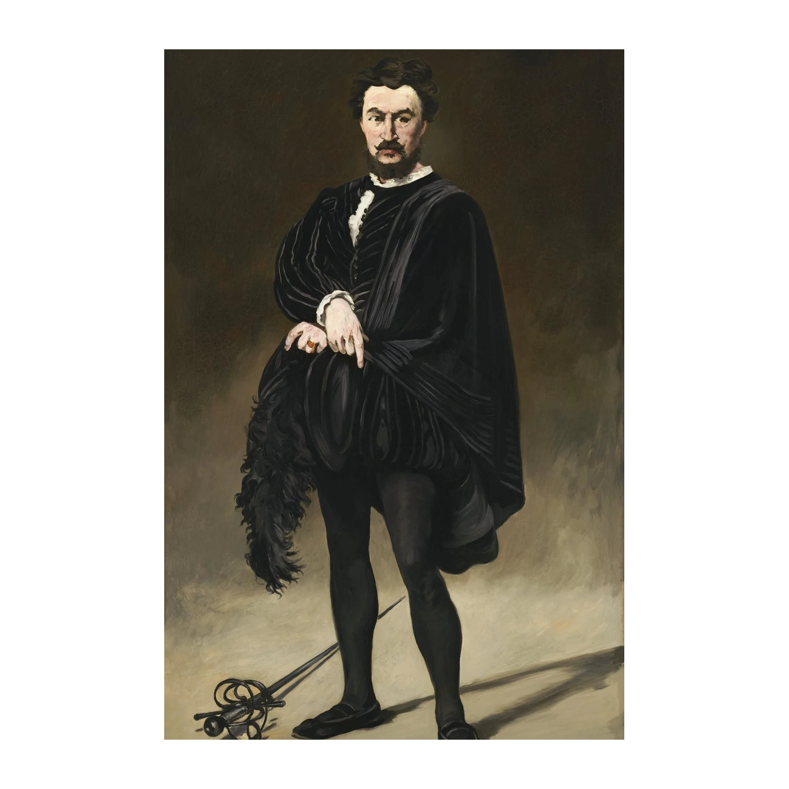 Elegant Gentleman Spanish Dancer Wall Art
