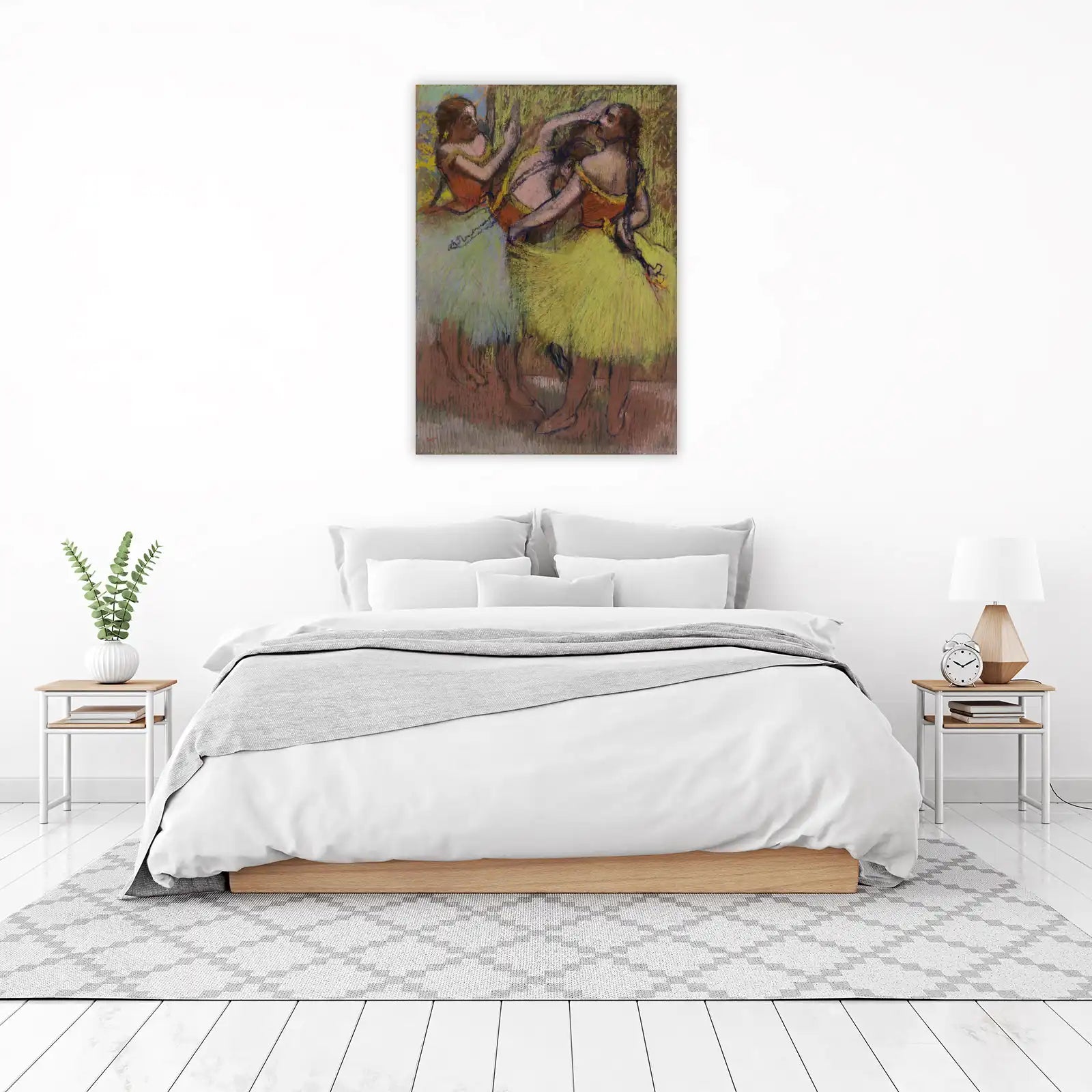 Degas Dancers in Yellow Tutus Wall Art