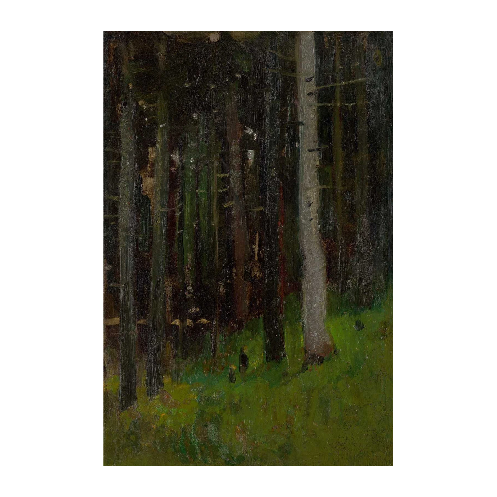 Enigmatic Forest Landscape Wall Art