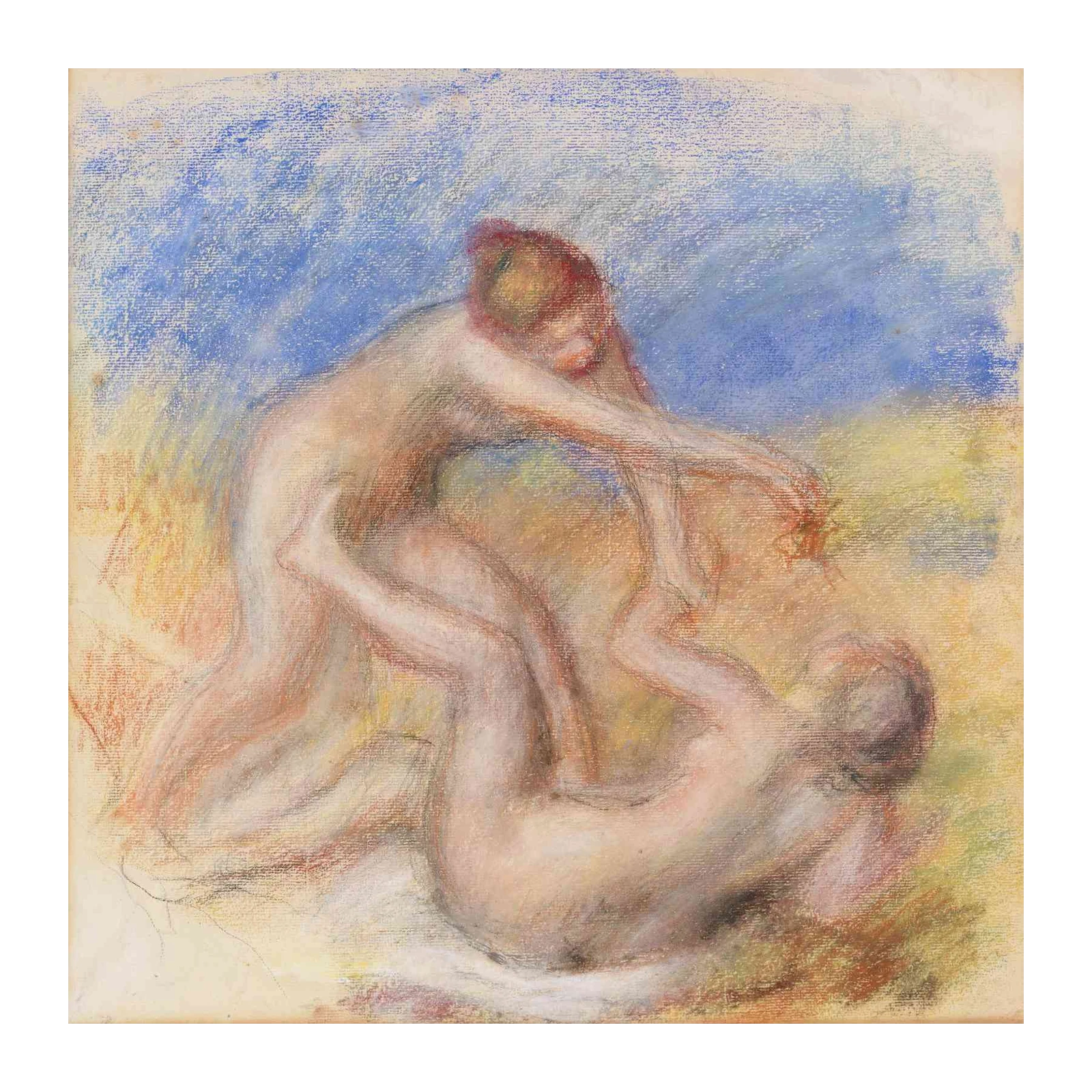 Impressionist Nude Study Wall Art