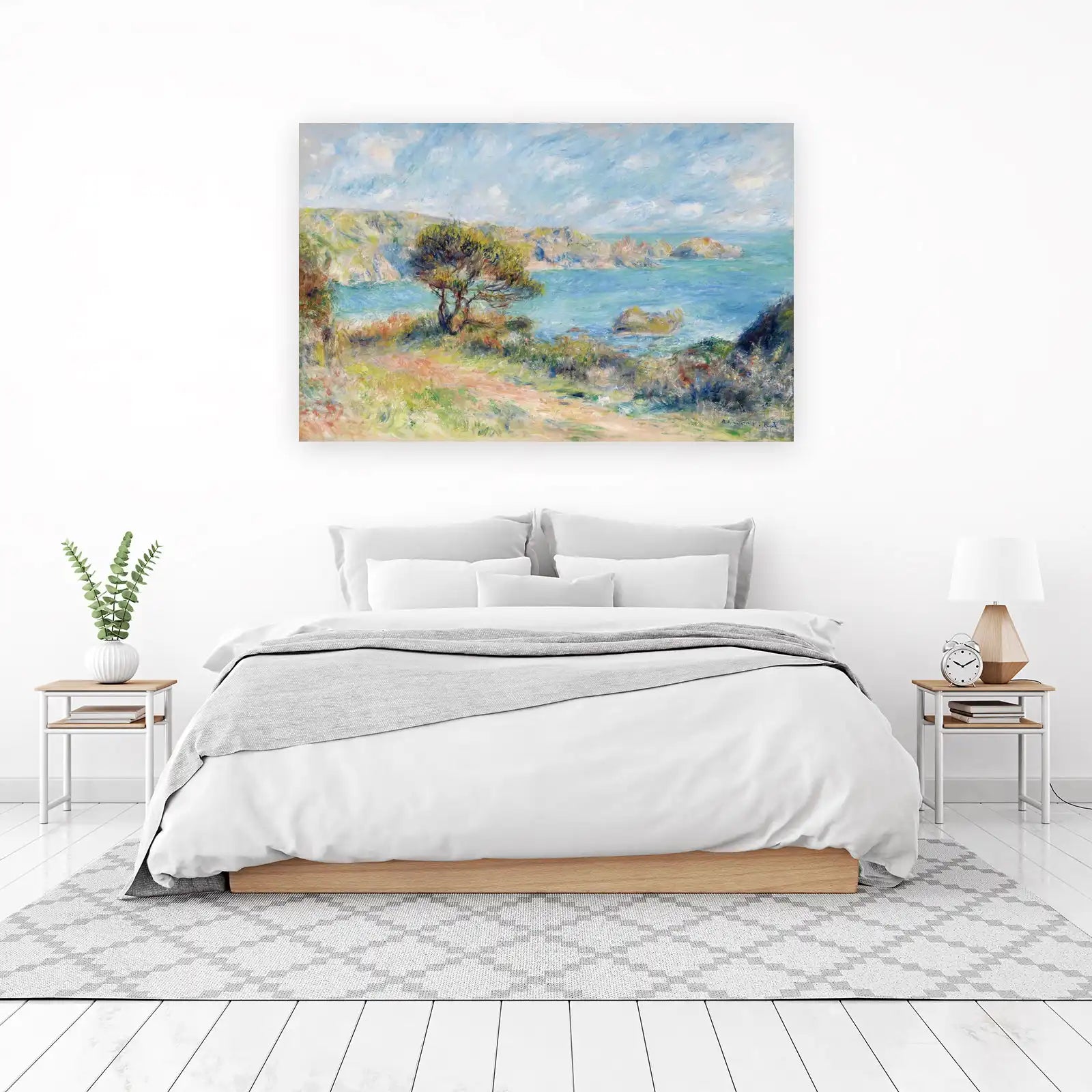 Coastal Serenity Impressionist Seascape Wall Art