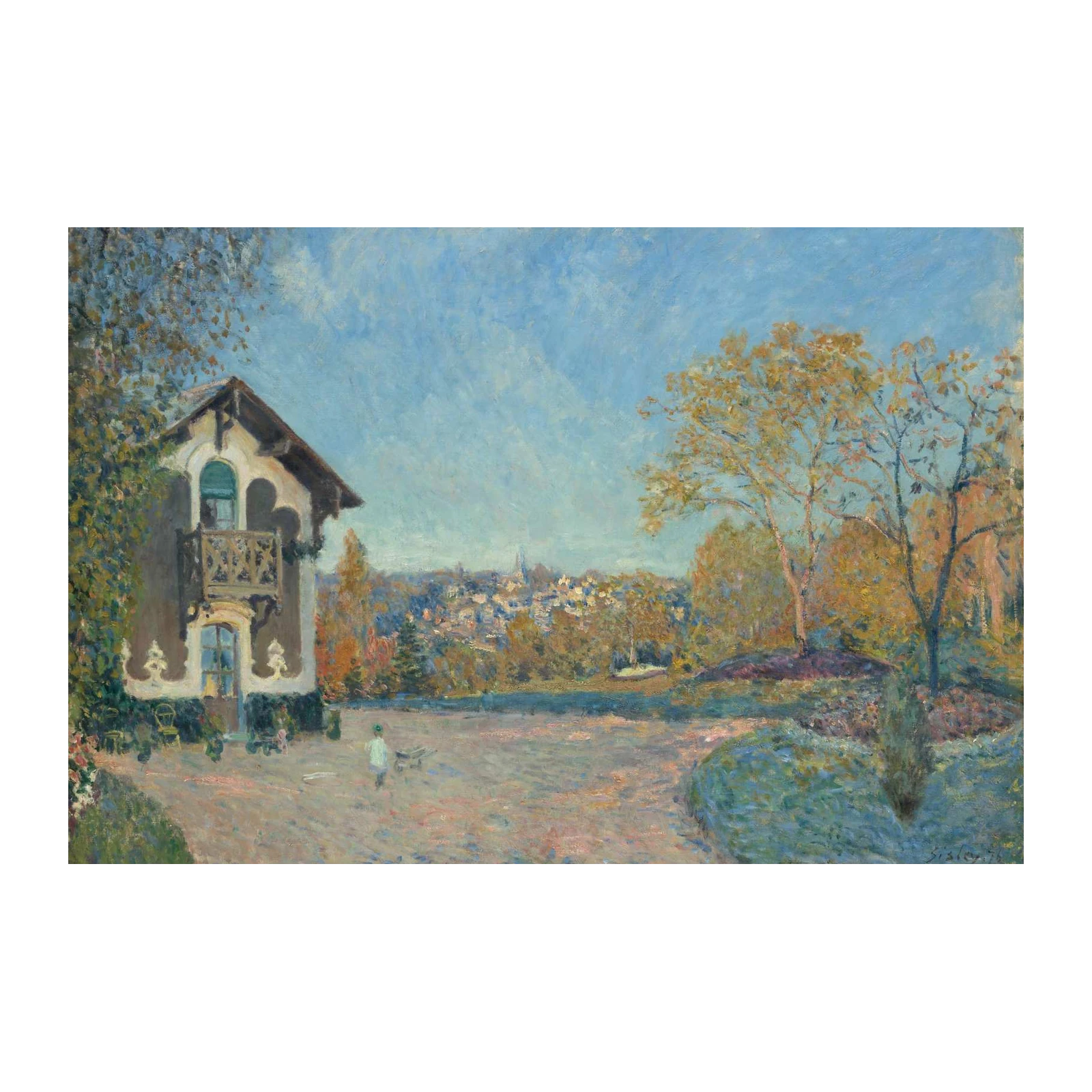 Impressionist Autumn View Wall Art