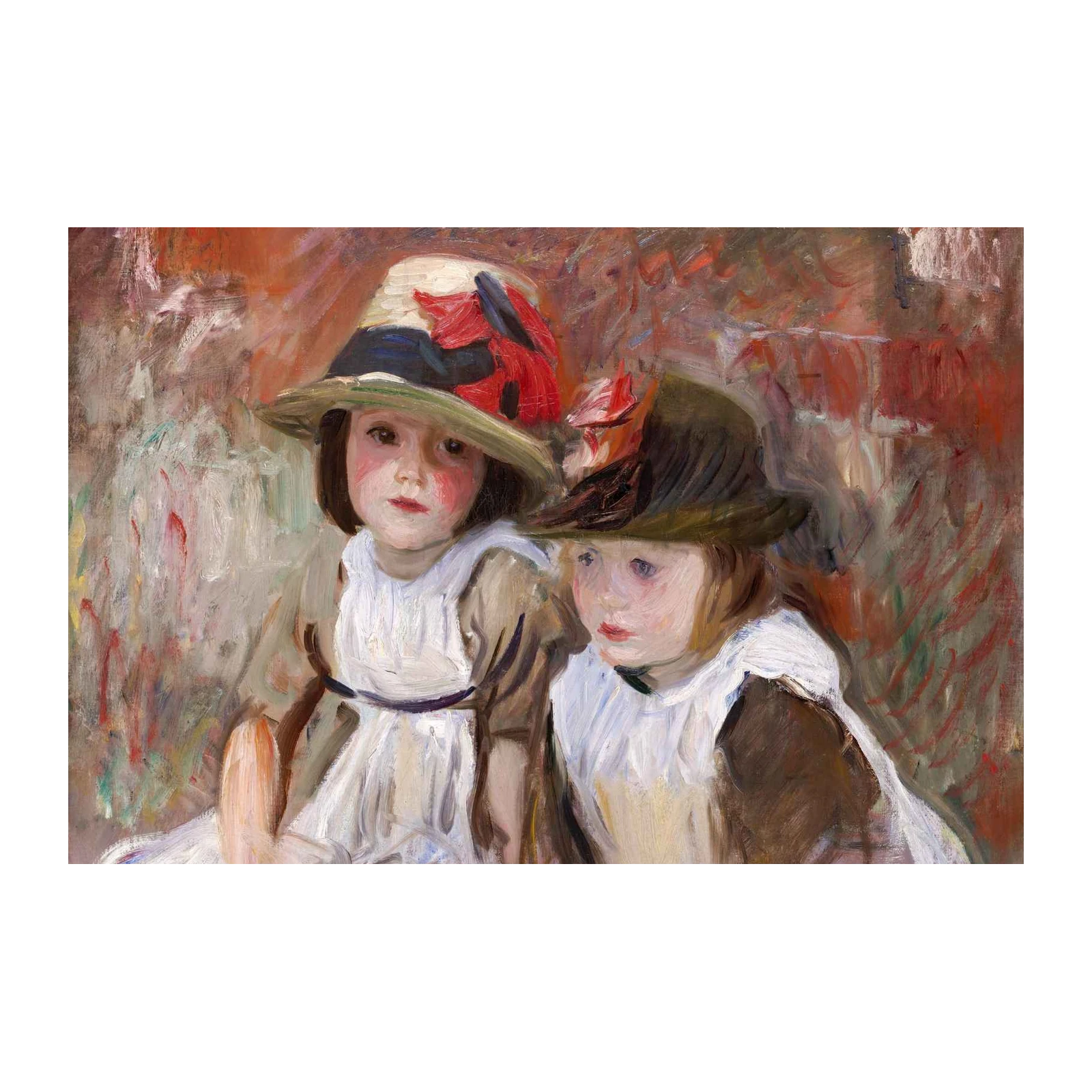 Impressionist Children Portrait Wall Art