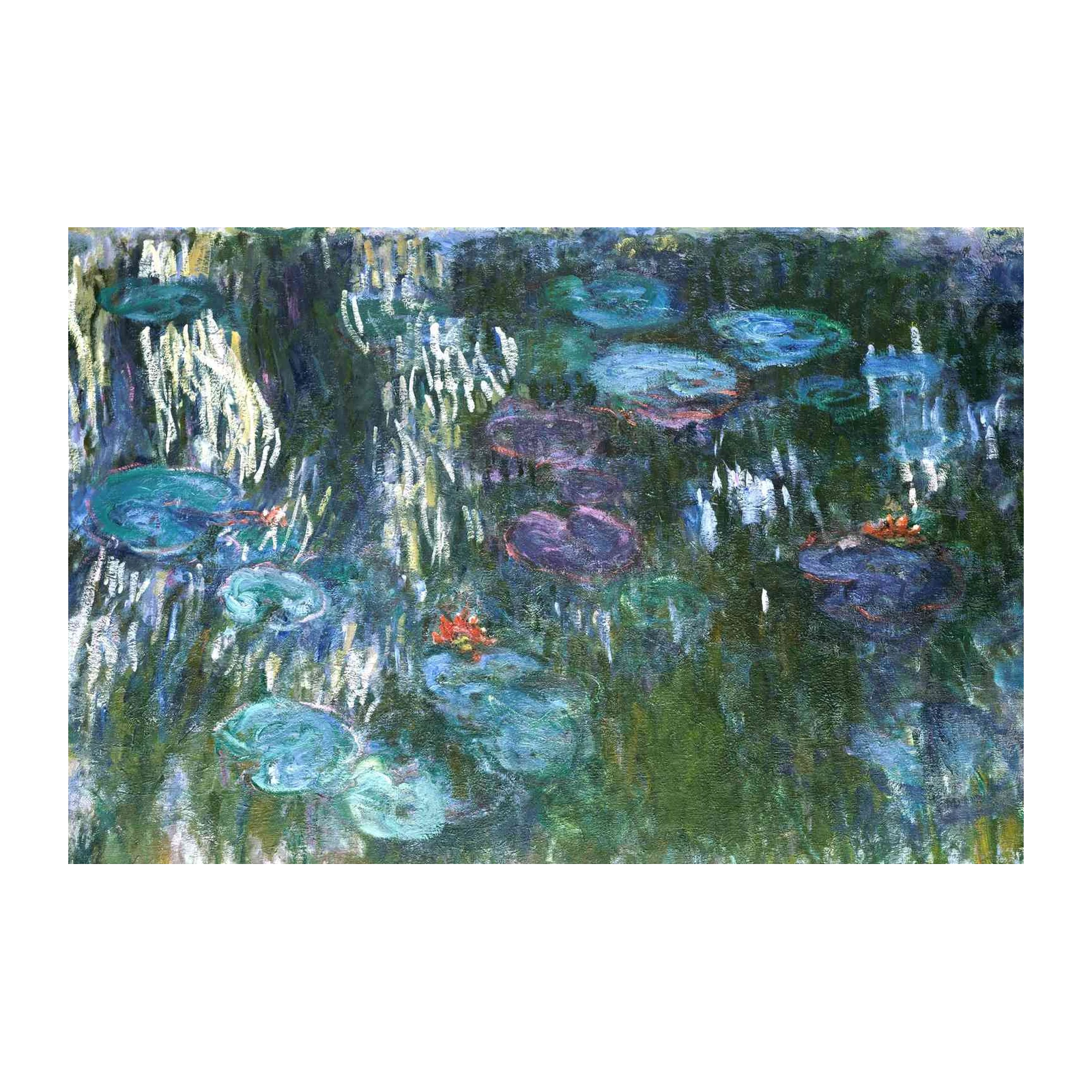 Monet Water Lilies Serene Impressionist Wall Art