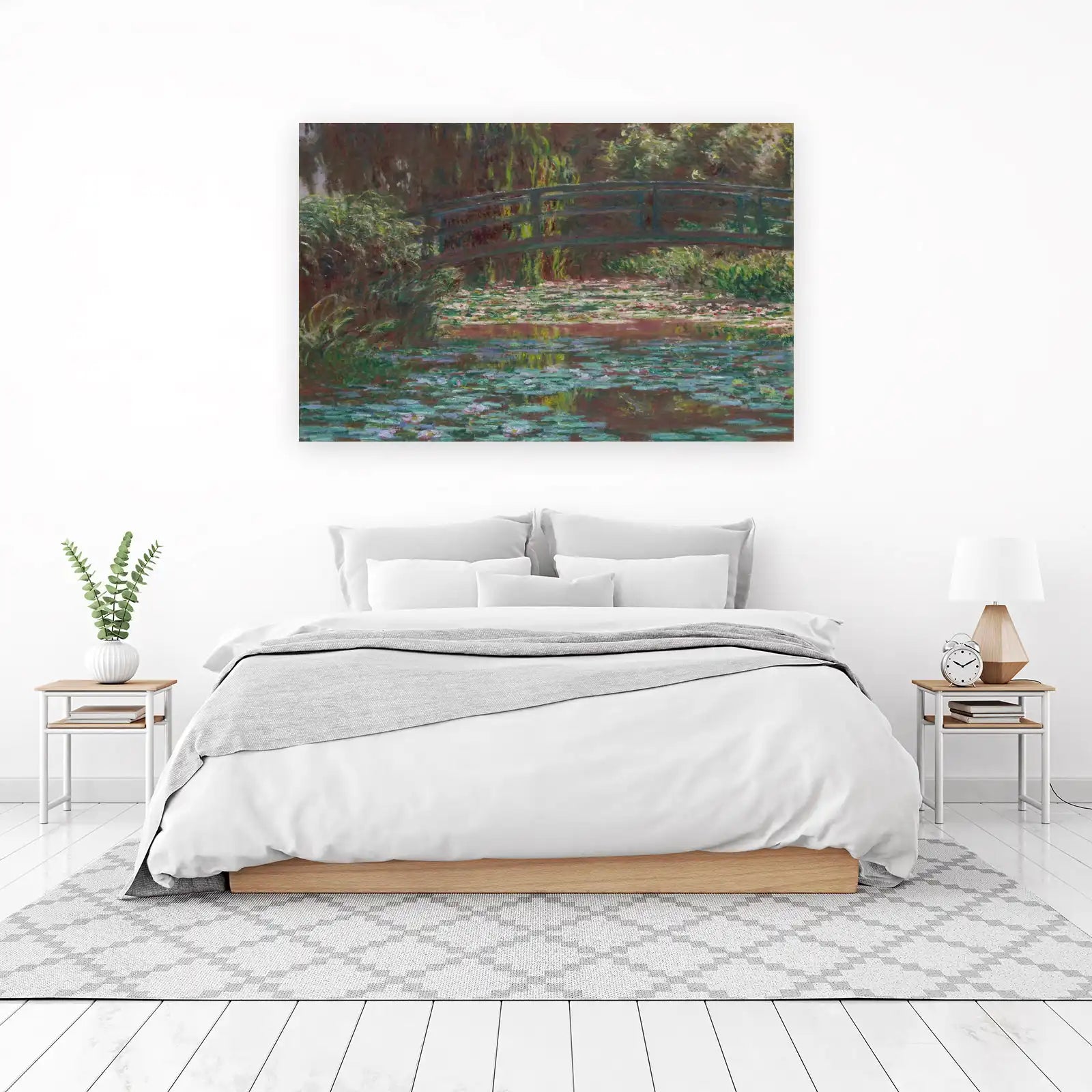Monet's Japanese Bridge Wall Art
