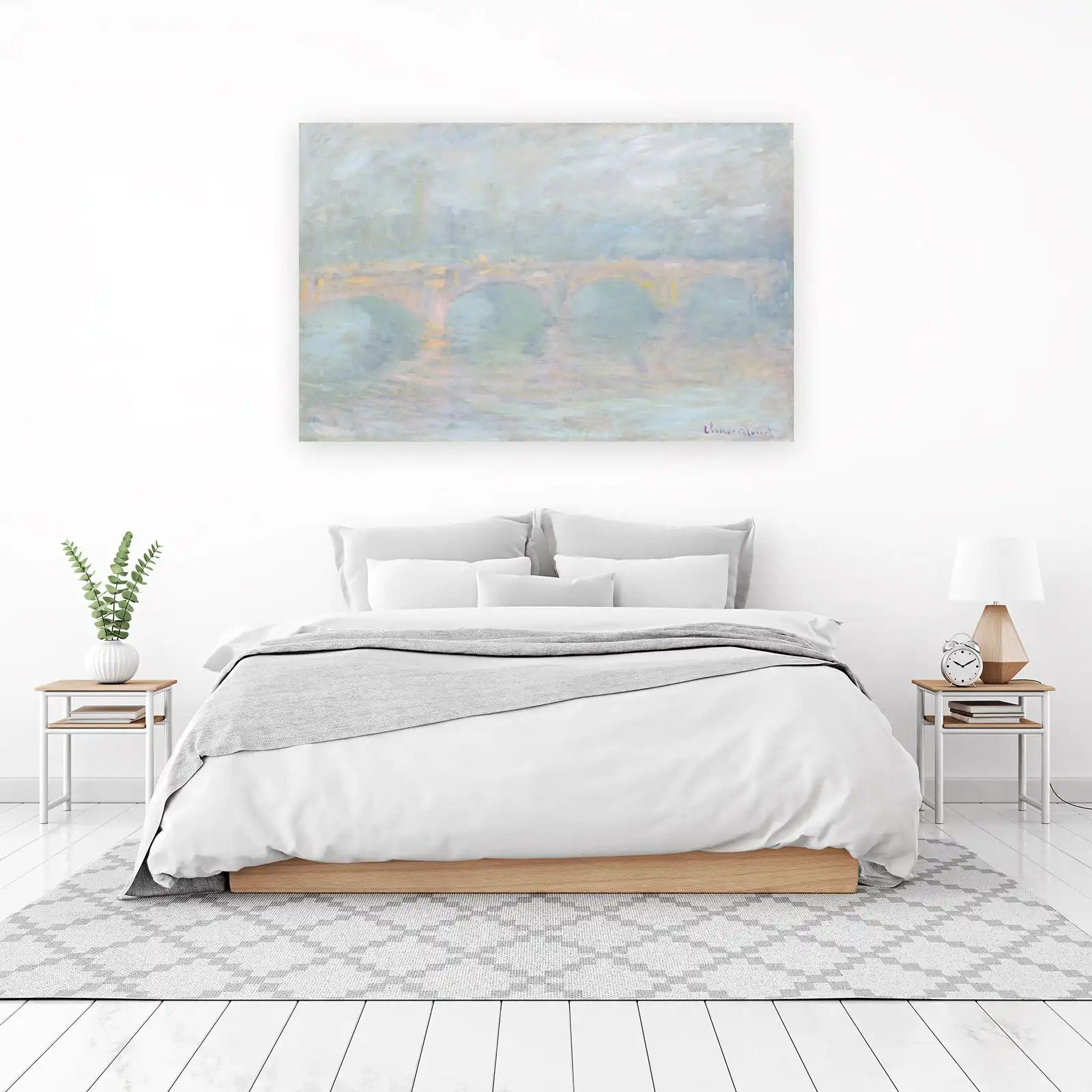 Impressionist Bridge Serenity Wall Art