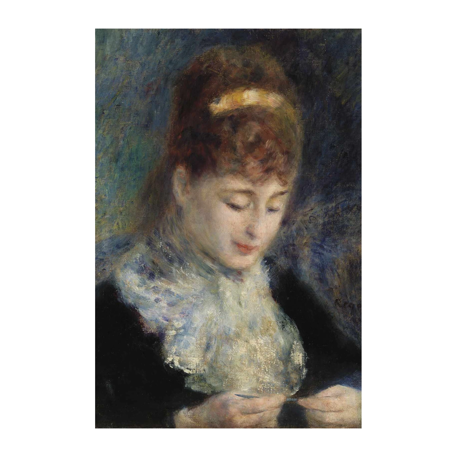 Impressionist Woman Portrait Wall Art
