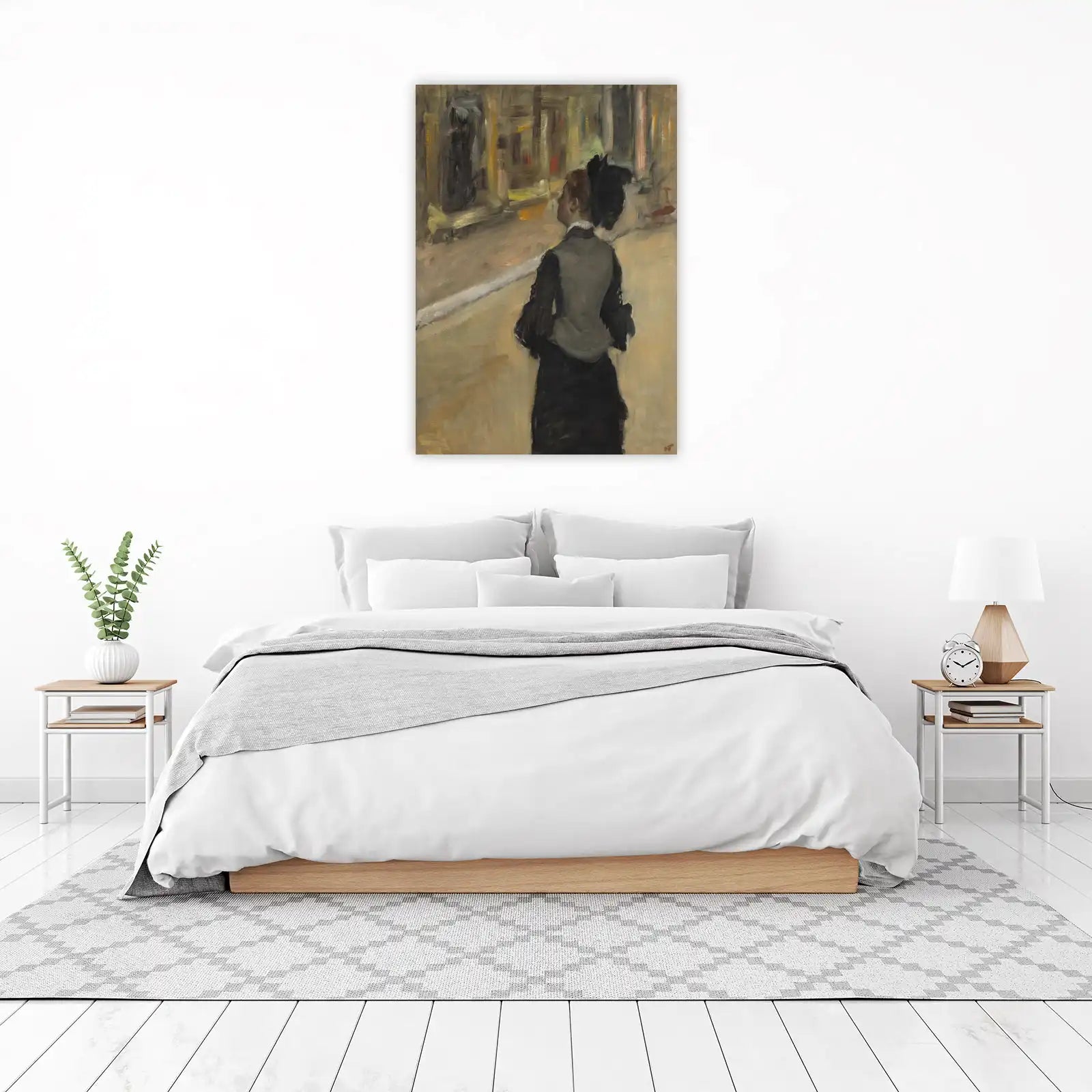 Impressionist Parisian Street Scene Wall Art
