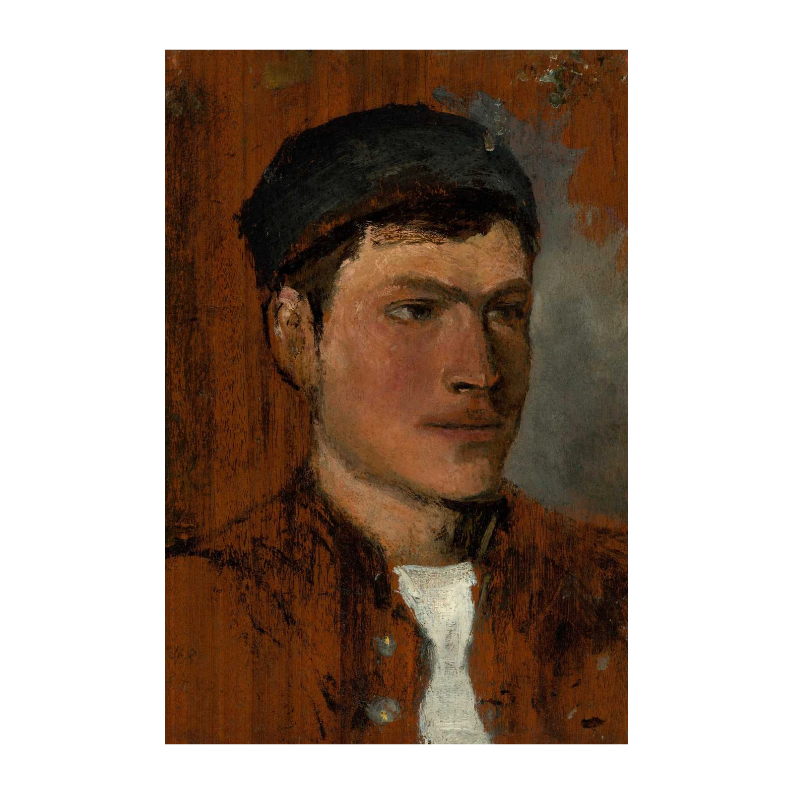 Classic Portrait of Young Man Wall Art