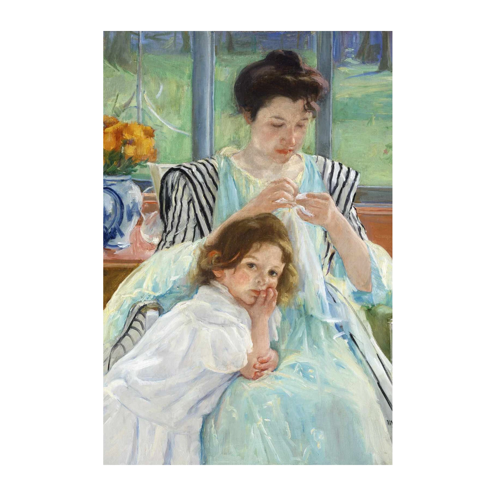 Mother and Child Serenity Wall Art