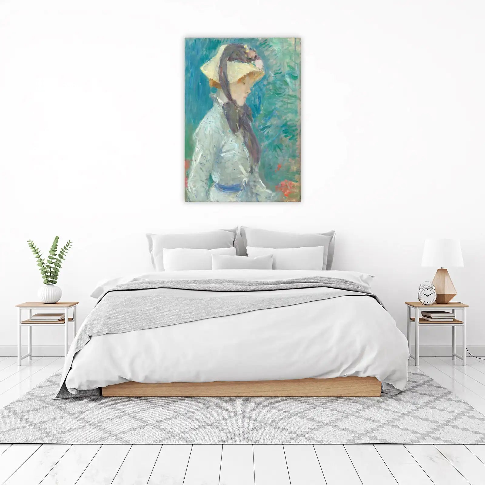 Impressionist Woman Portrait Wall Art