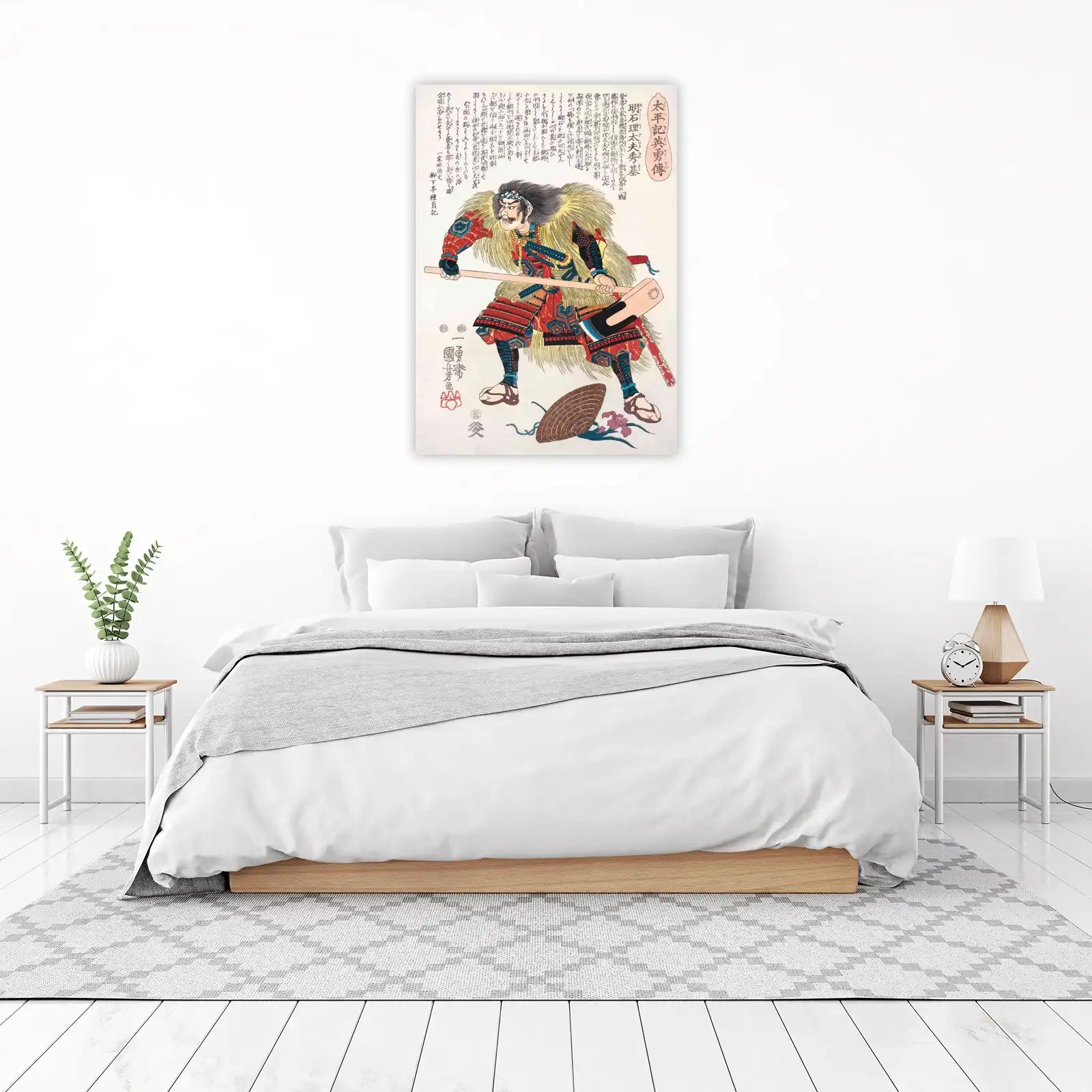 Ukiyo-e Samurai Warrior Wall Art - Japanese Art