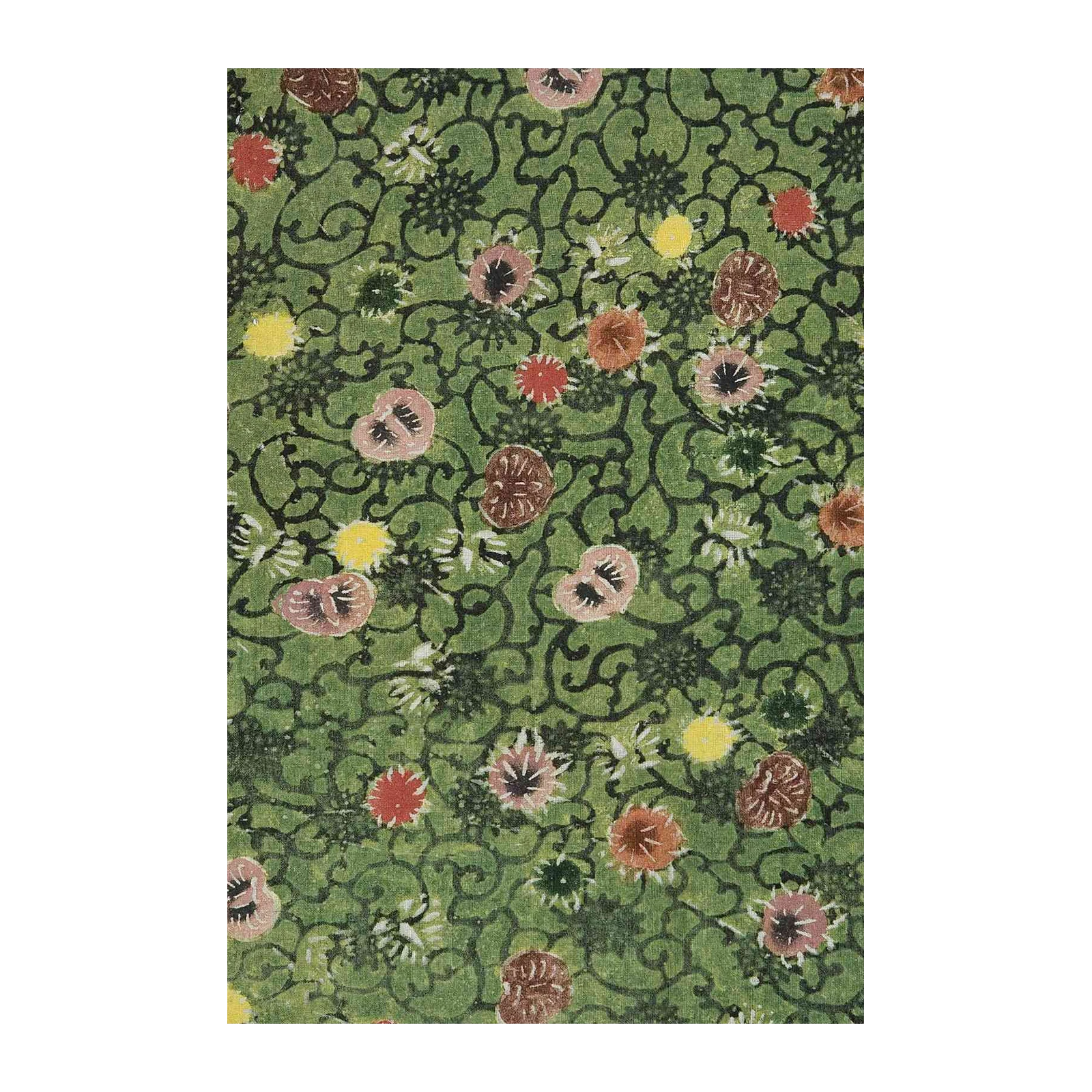 Vibrant Floral Garden Japanese Wall Art