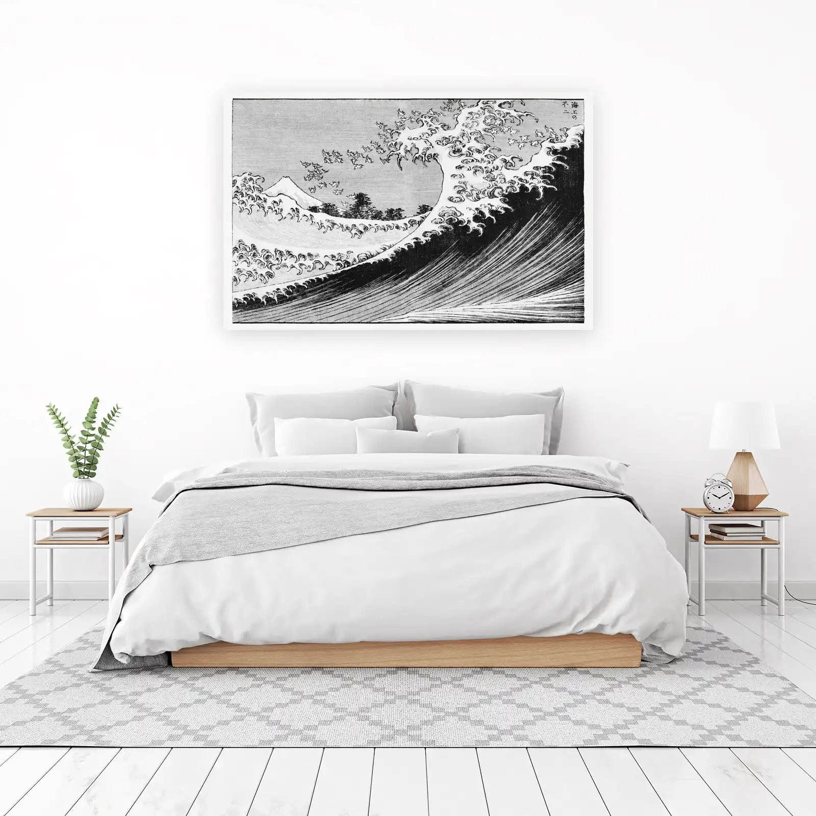 Great Wave Fuji Zen Japanese Art Wall Art