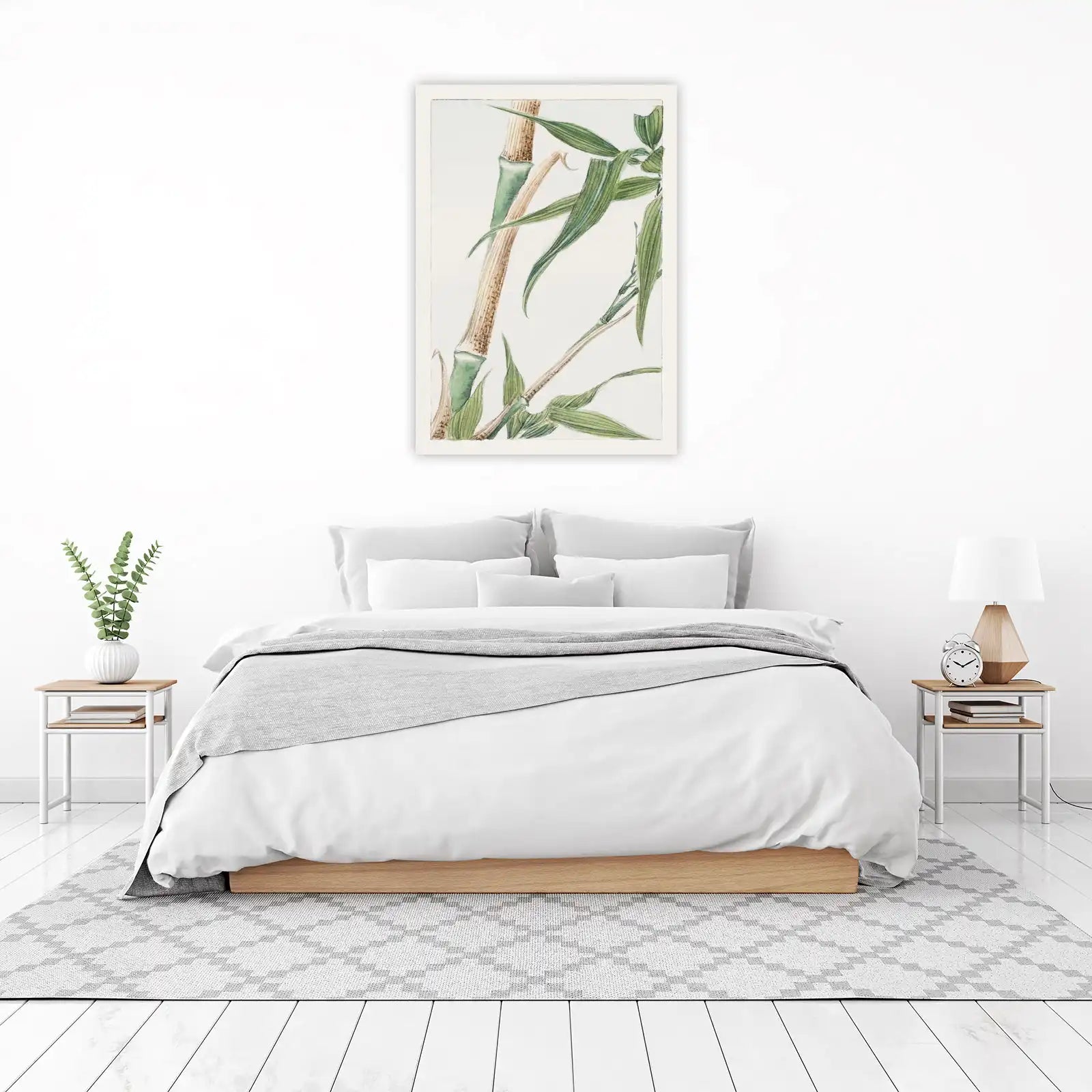 Serene Bamboo Botanical Wall Art