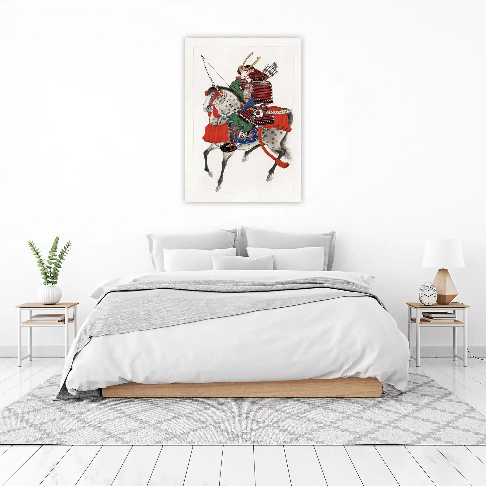 Samurai Archer on Horseback Wall Art