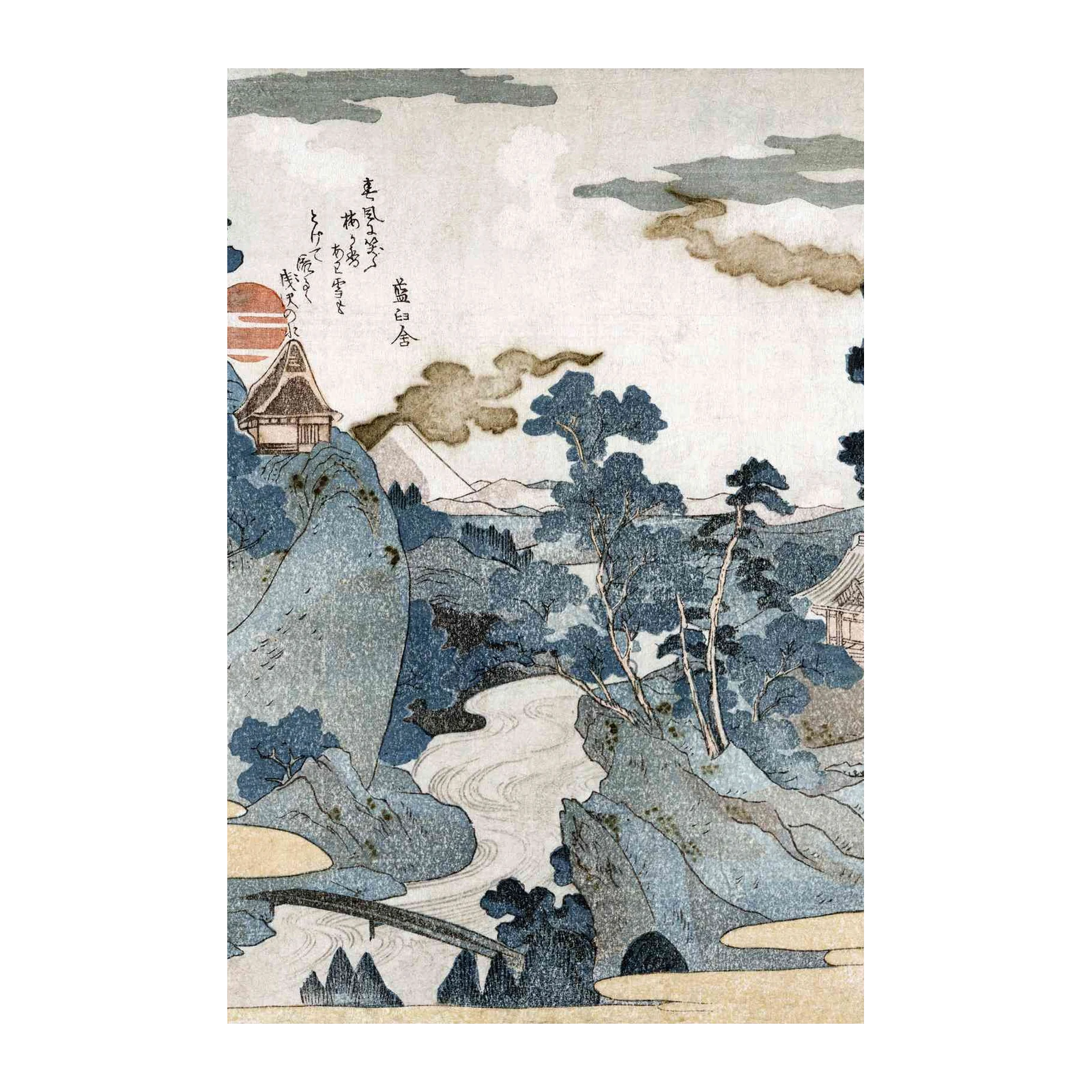 Serene Japanese Landscape Wall Art
