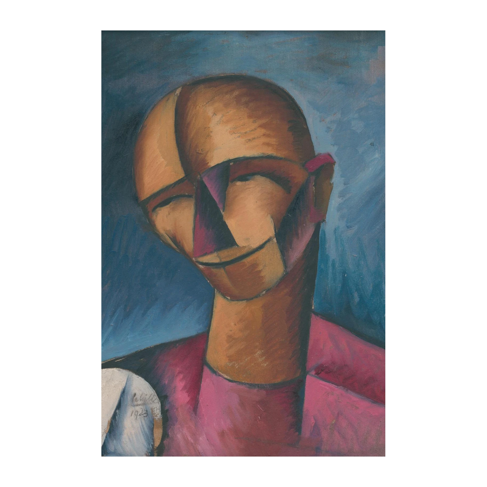 Cubist Portrait Art Wall Art