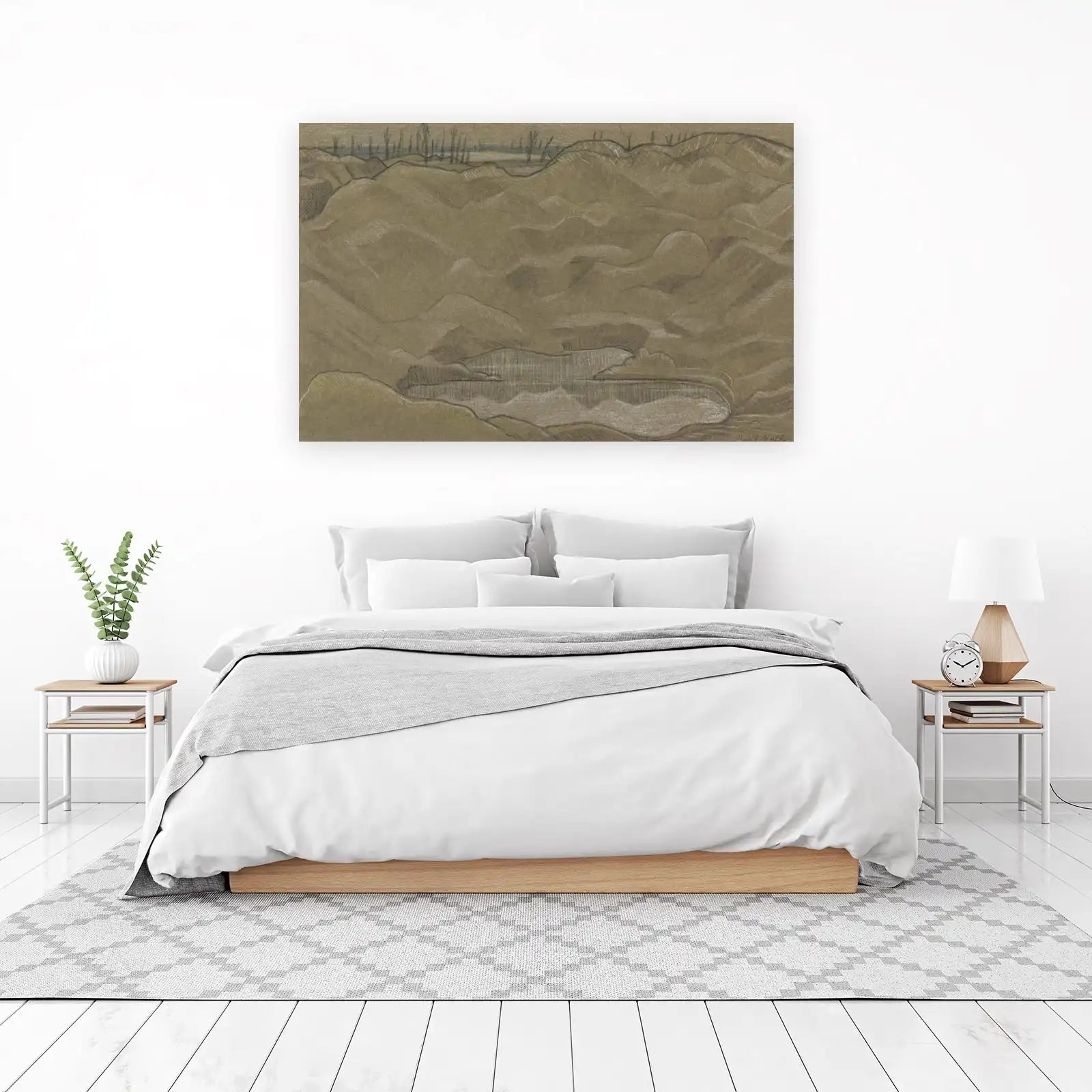 Abstract Landscape Study Wall Art