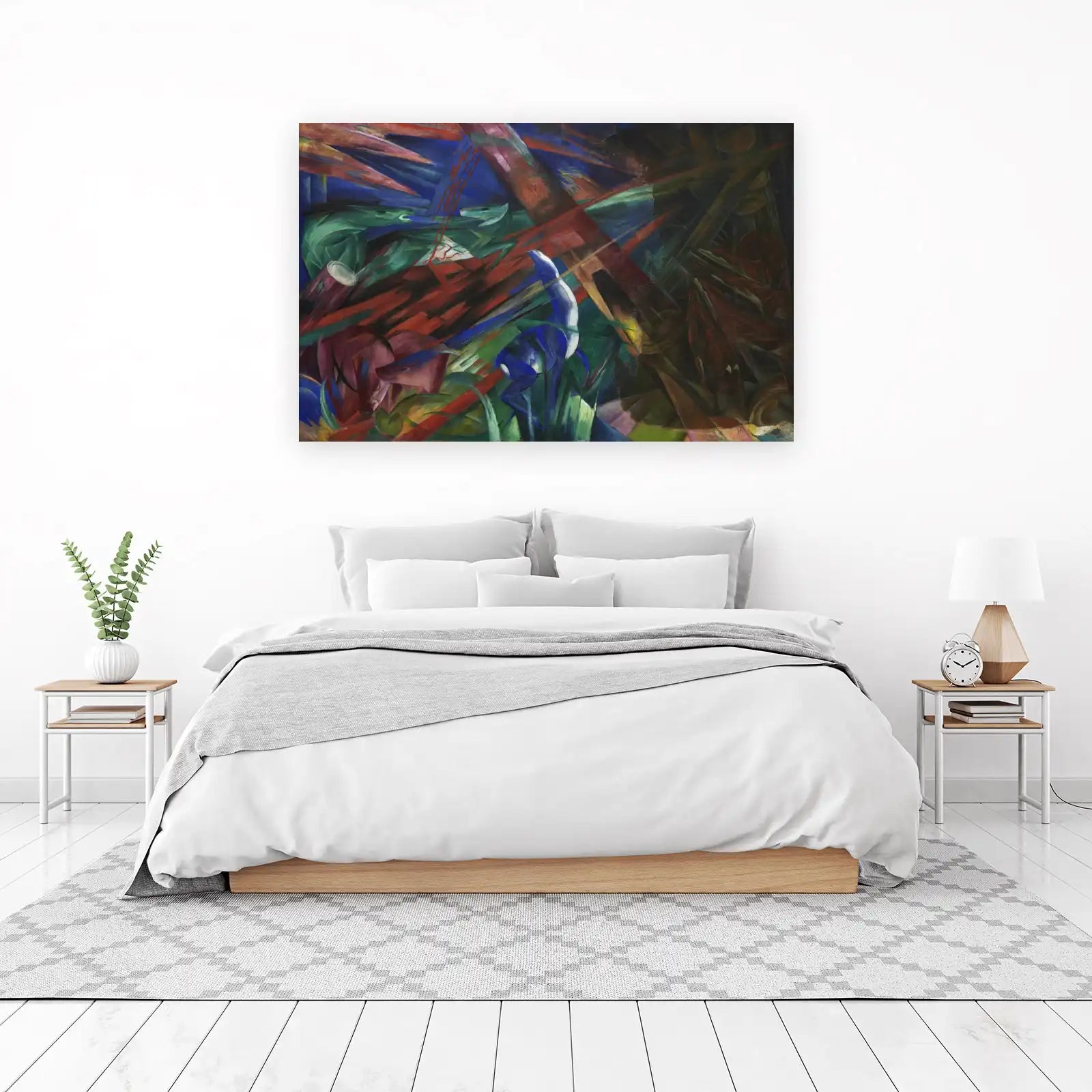 Dynamic Animals Expressionist Art Wall Art